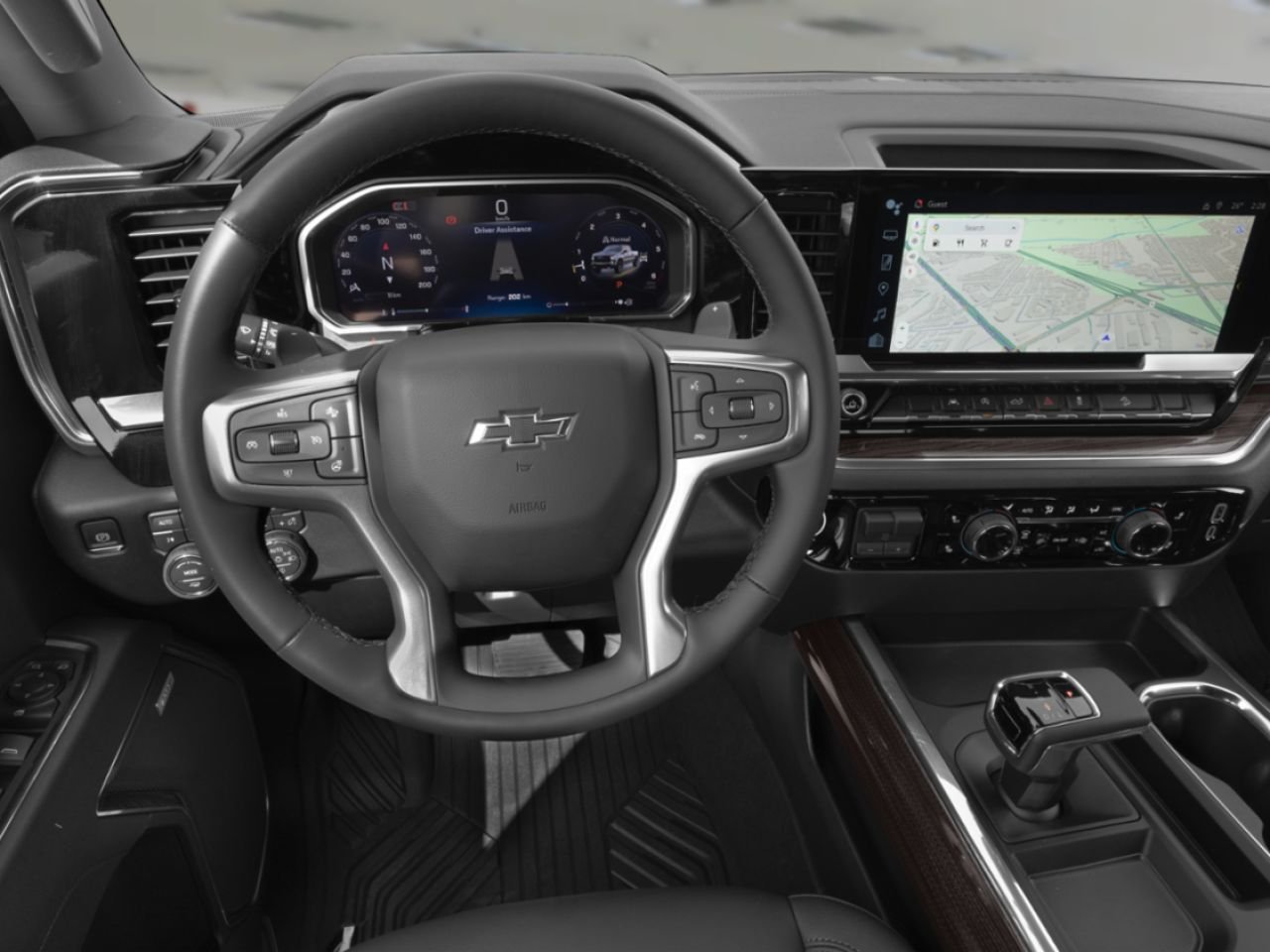 CHEVROLET Silverado 1500 LT Trail Boss cabine multiplace 4RM 157 po 2026 Gris cyprès Amos - photo #4