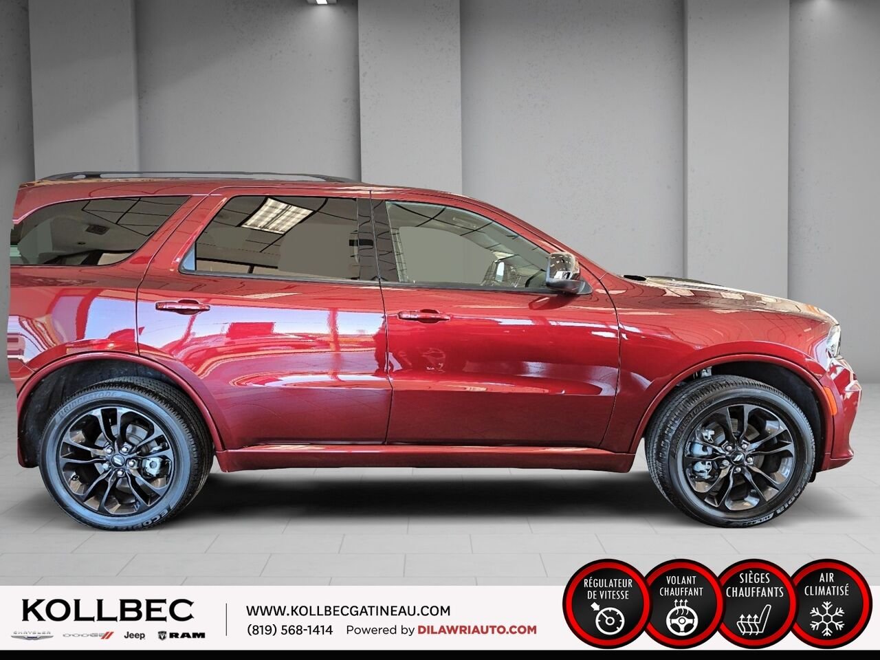 Dodge Durango GT TI 2026 Couche nacrée rouge intense Ottawa & Gatineau - photo #13