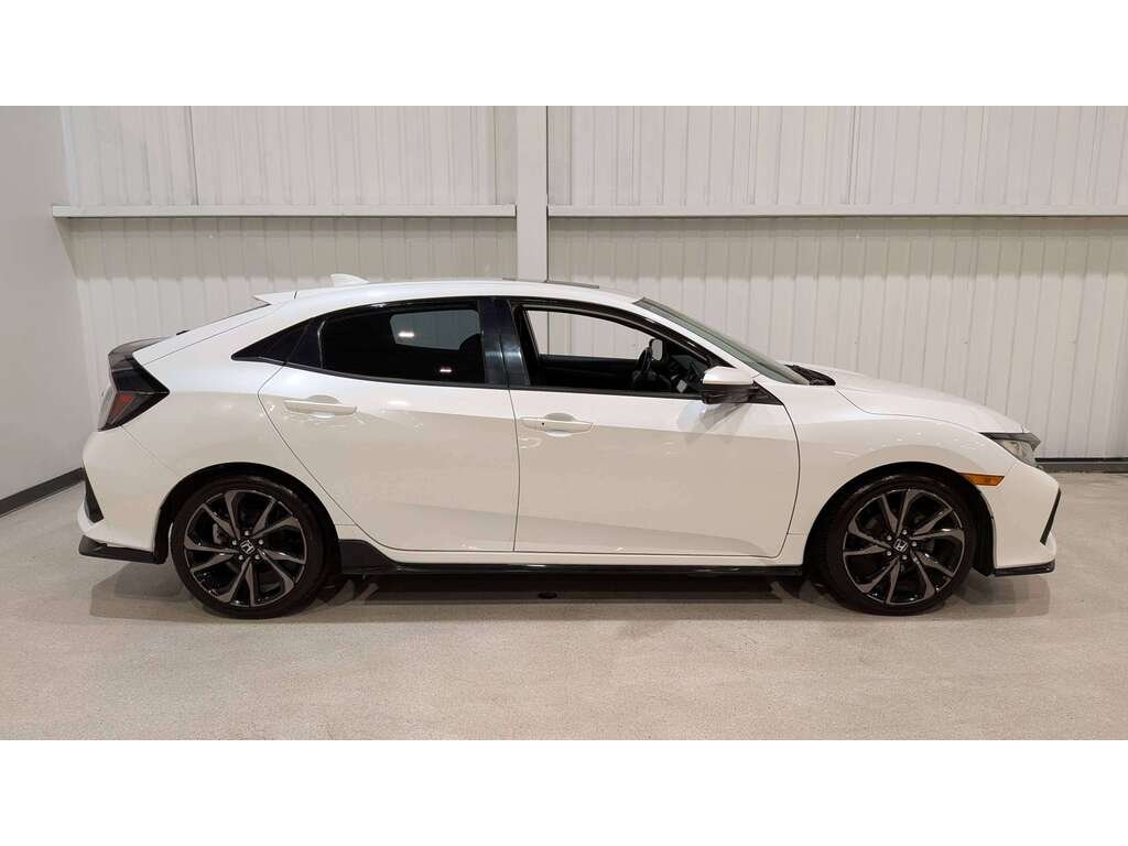 Honda Civic Hatchback Sport Manual 2019 Blanc Val-David - photo #7