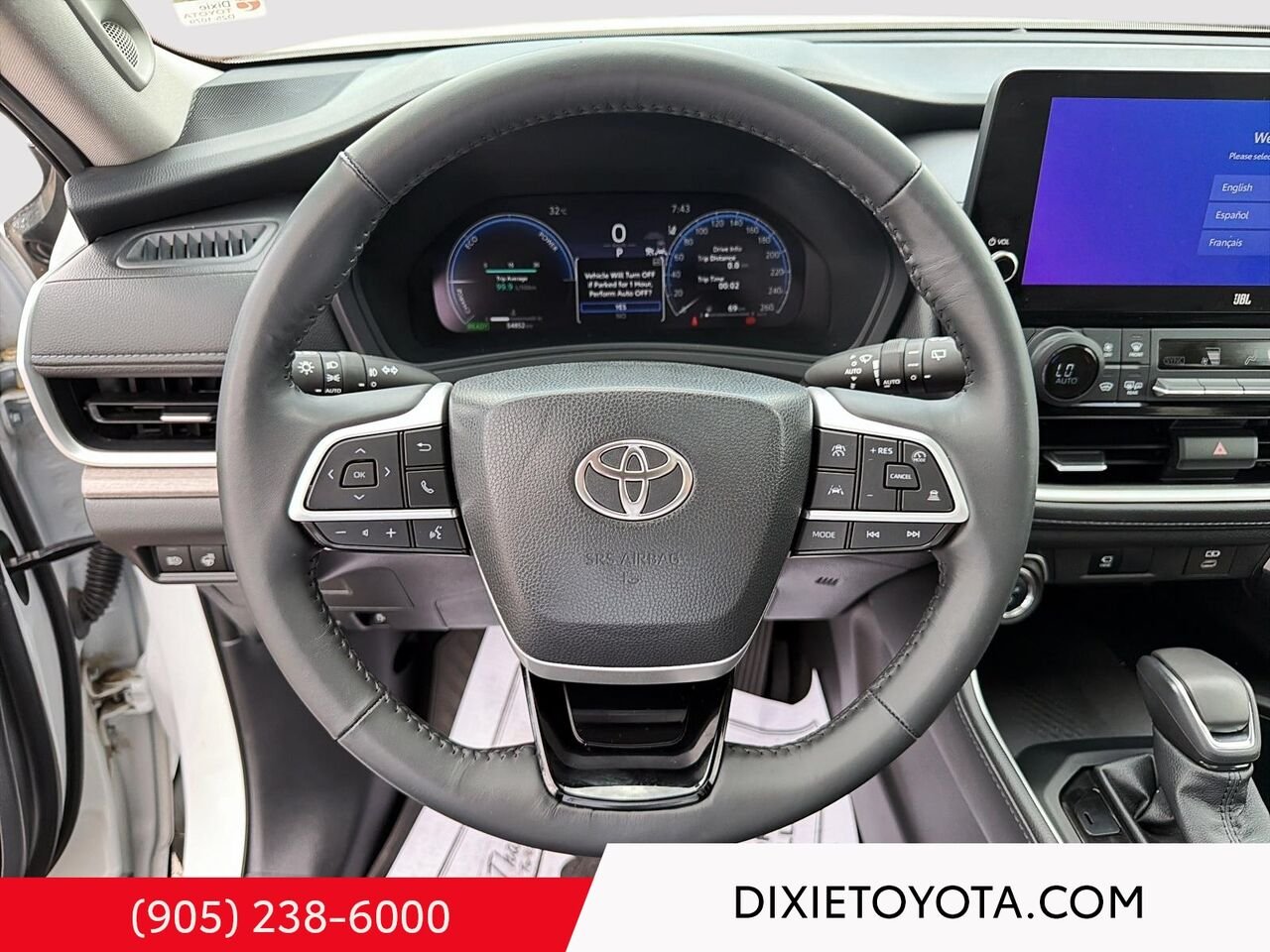 2025 Toyota Grand Highlander HYBRID LIMITED AWD / HEATED AND VENTILATED SEATS / MOONROOF / ALLOY WHEELS / CARPLAY AND ANDROID AUTO White Mississauga - photo #12