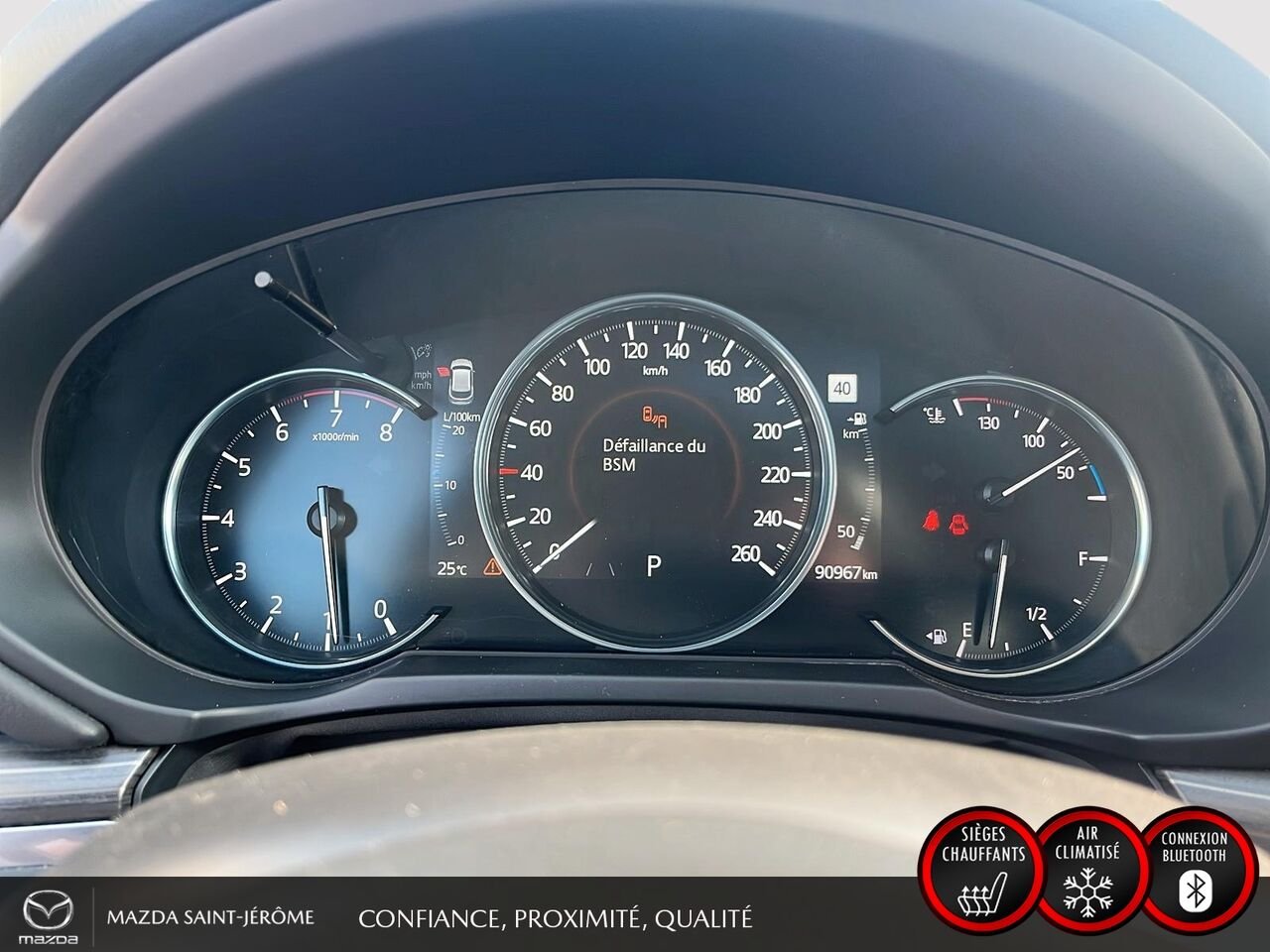 2021 Mazda CX-5 GT | TOIT OUVRANT | CUIR | NAVIGATION | AWD | White Saint-Jérôme - photo #16