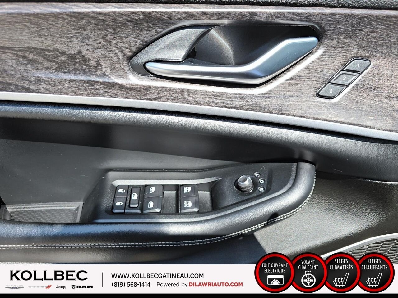 JEEP GRAND CHEROKEE Limited 4x4 2023 Noir Ottawa & Gatineau - photo #24