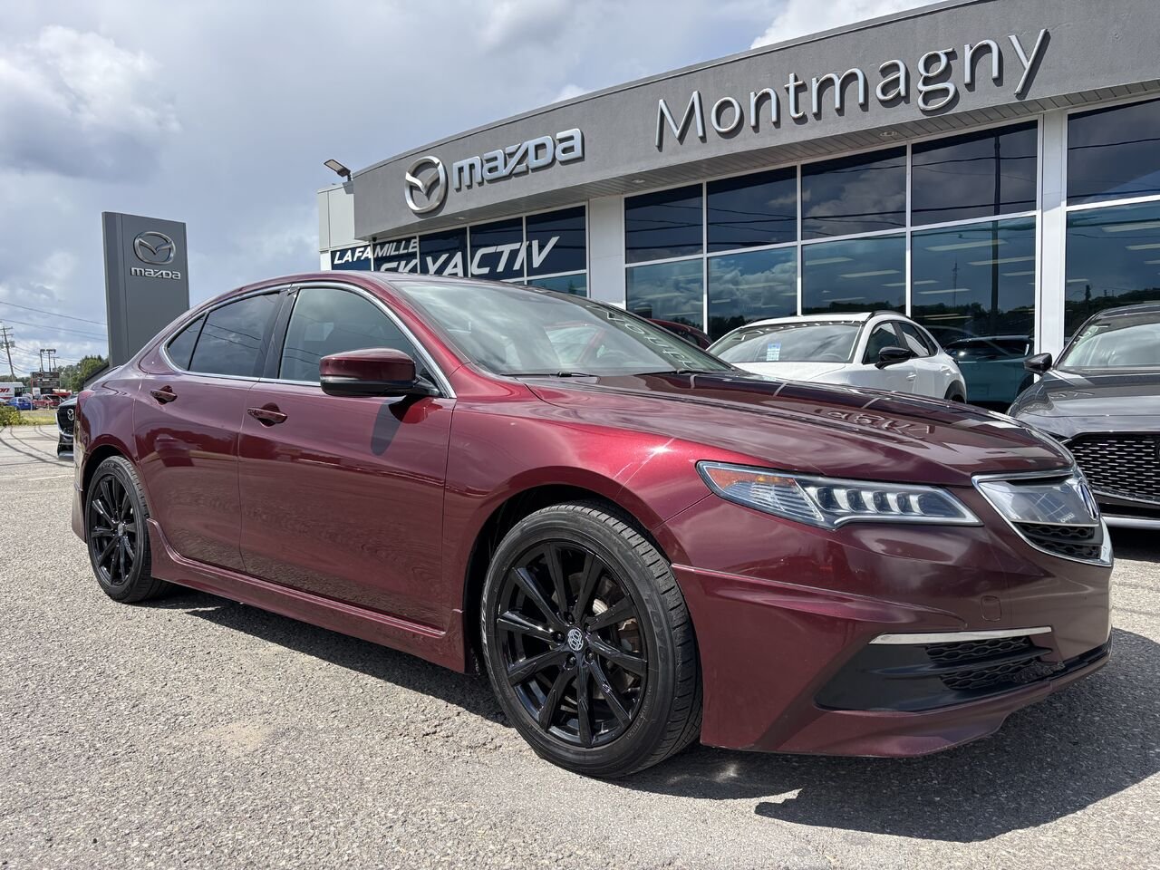2015 ACURA TLX TECH V6 Tech berline 4 portes SH-AWD Red Montmagny - photo #0