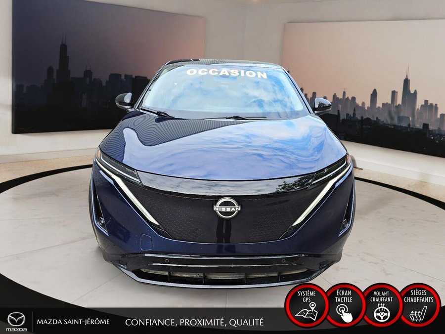 Nissan ARIYA ENGAGE | 348 KM D'AUTONOMIE | RECHARGE RAPIDE 130 KW | 1 PROPRIÉTAIRE 2023 Bleu