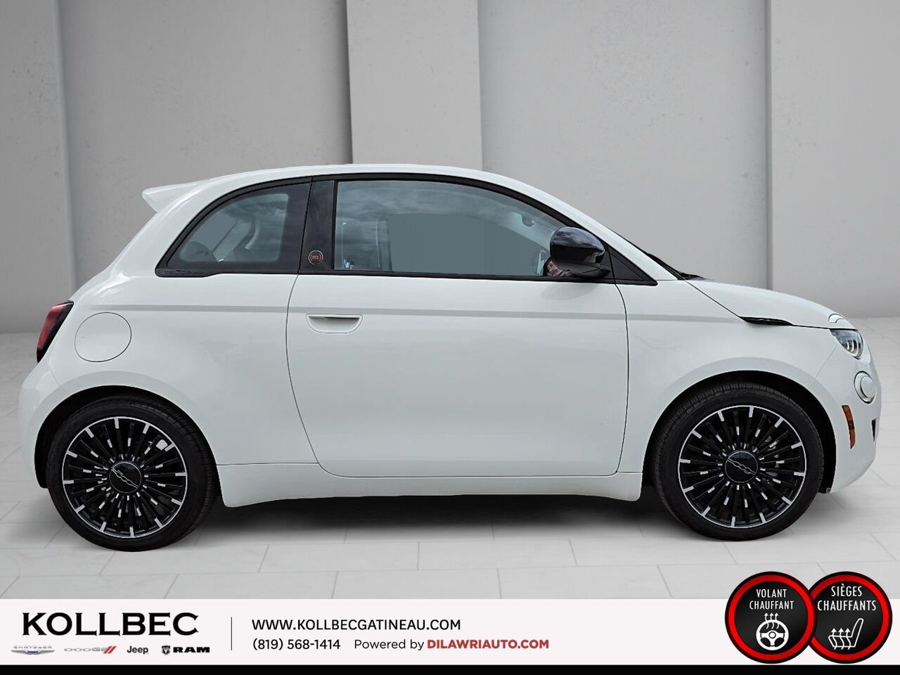 2025 FIAT 500E Édition (RED) White Ottawa & Gatineau - photo #13