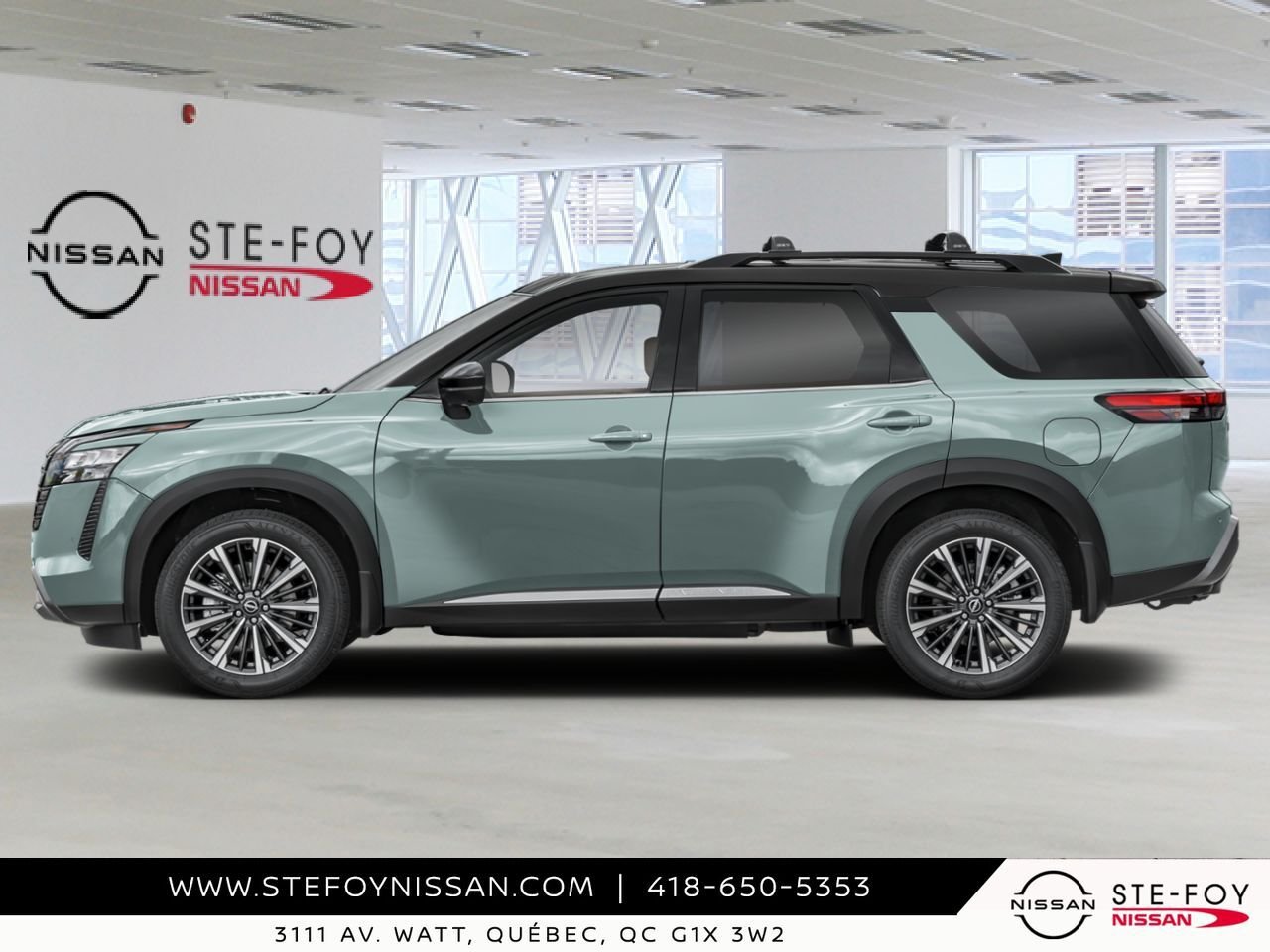 2026 NISSAN Pathfinder Baltic Teal/Super Black Ste-Foy - photo #1