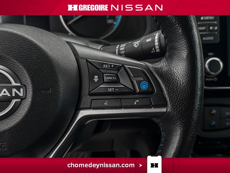 Nissan Leaf CL6917 | SL PLUS * Mag * Cuir * Volant Chauffant * 2023 Blanc Laval - photo #19