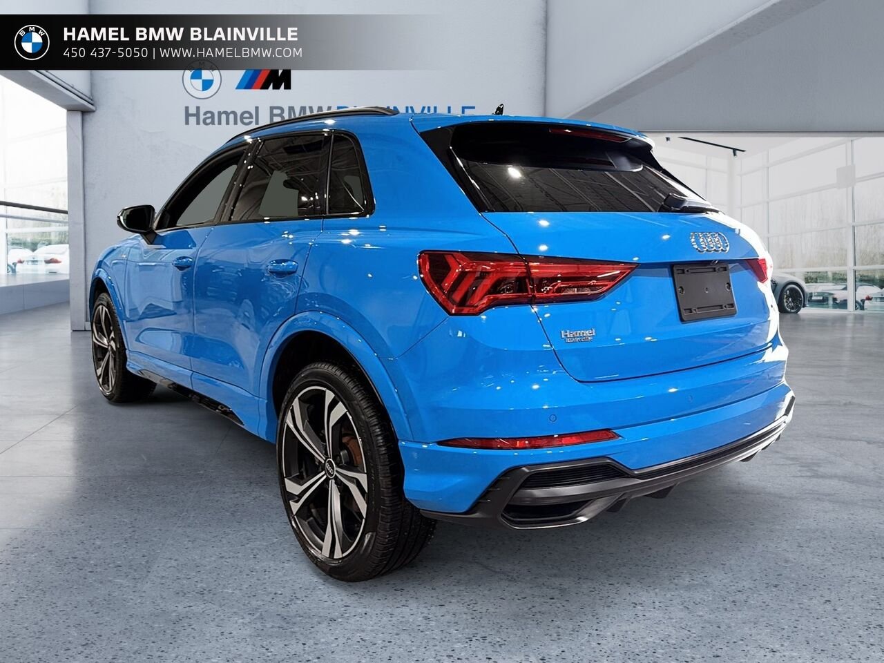 Audi Q3 Technik 45 TFSI quattro 2022 Bleu Blainville - photo #3