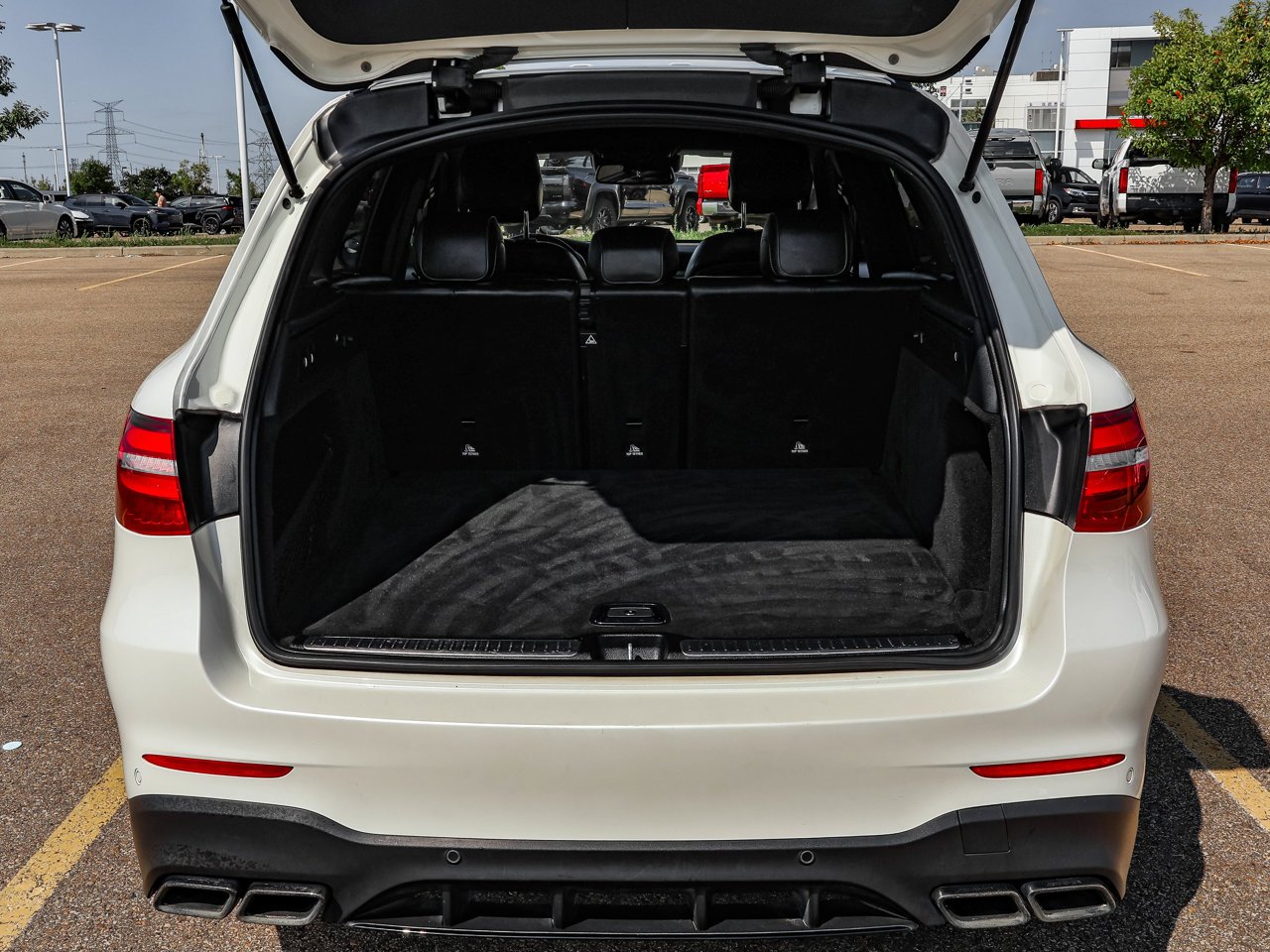2019 Mercedes-Benz GLC AMG GLC 63 S 4MATIC+ SUV designo Diamond White Sherwood Park - photo #8
