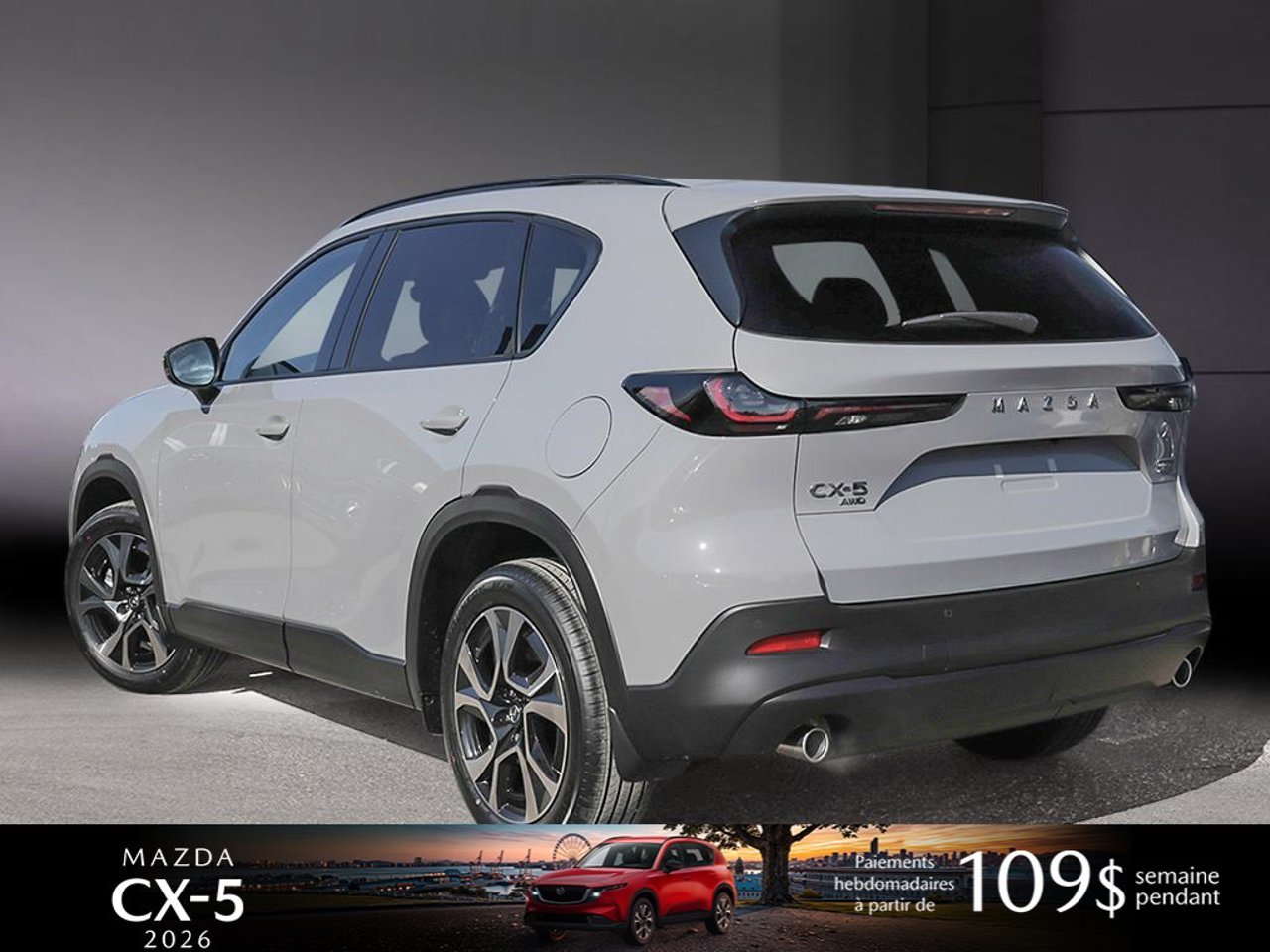 2026 Mazda CX-5 JM3KMBHA2T0186223 Aero Grey Metallic Mirabel - photo #3
