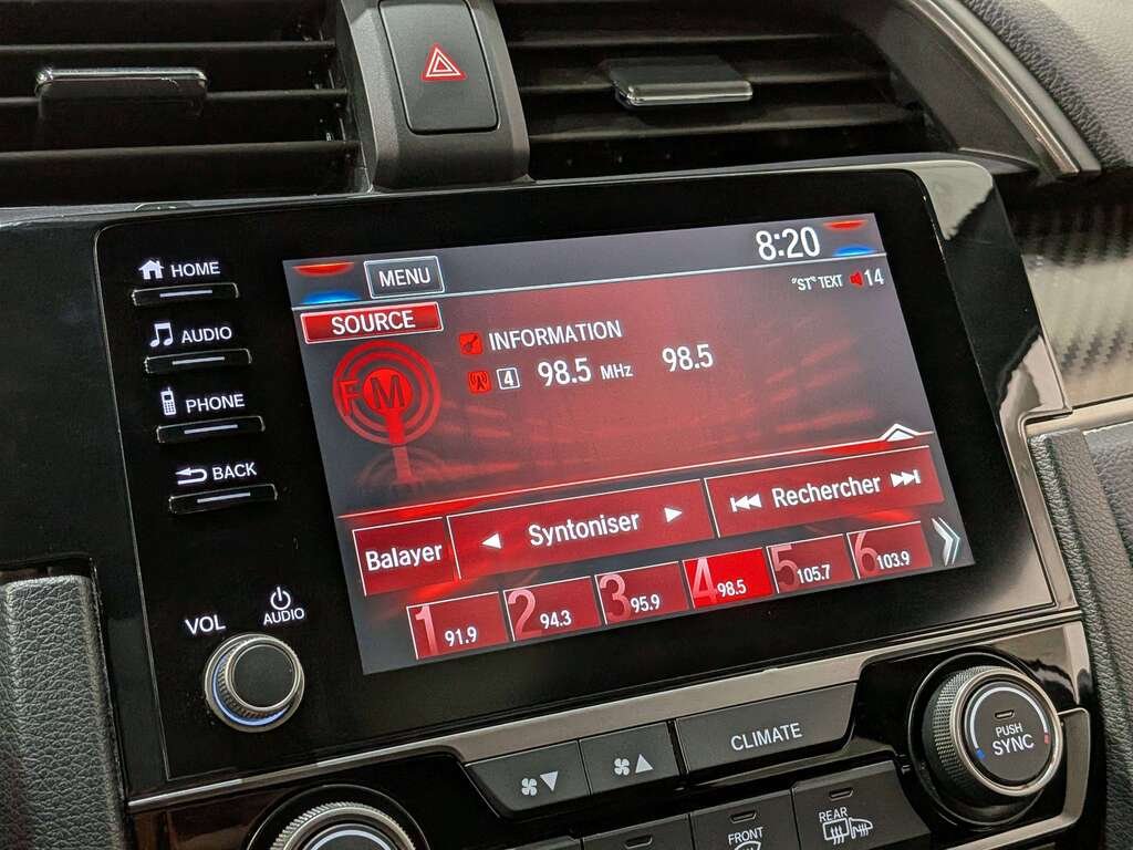 Honda Civic Hatchback Sport Manual 2019 Blanc Val-David - photo #21