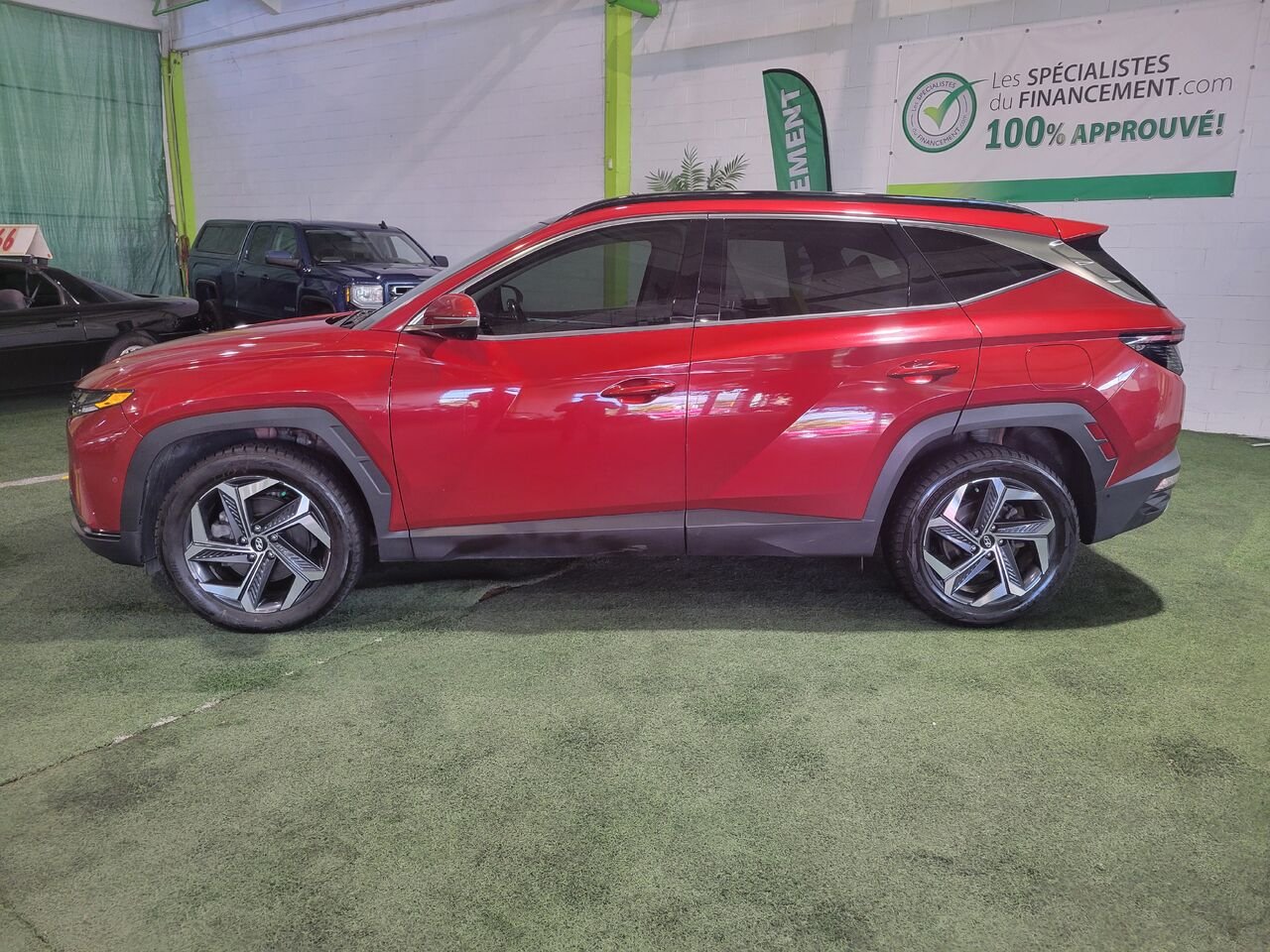 Hyundai Tucson hybride 2022 Rouge Longueuil, - photo #2