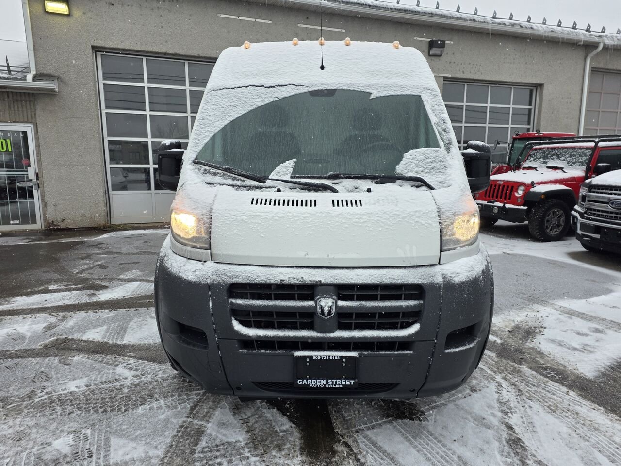 2014 Ram ProMaster fourgonnette utilitaire White  - photo #8