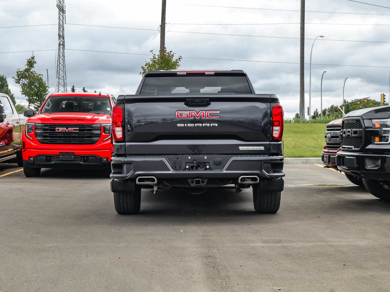 2024 GMC Sierra 1500 4WD Crew Cab 147 Elevation Grey Sherwood Park - photo #6