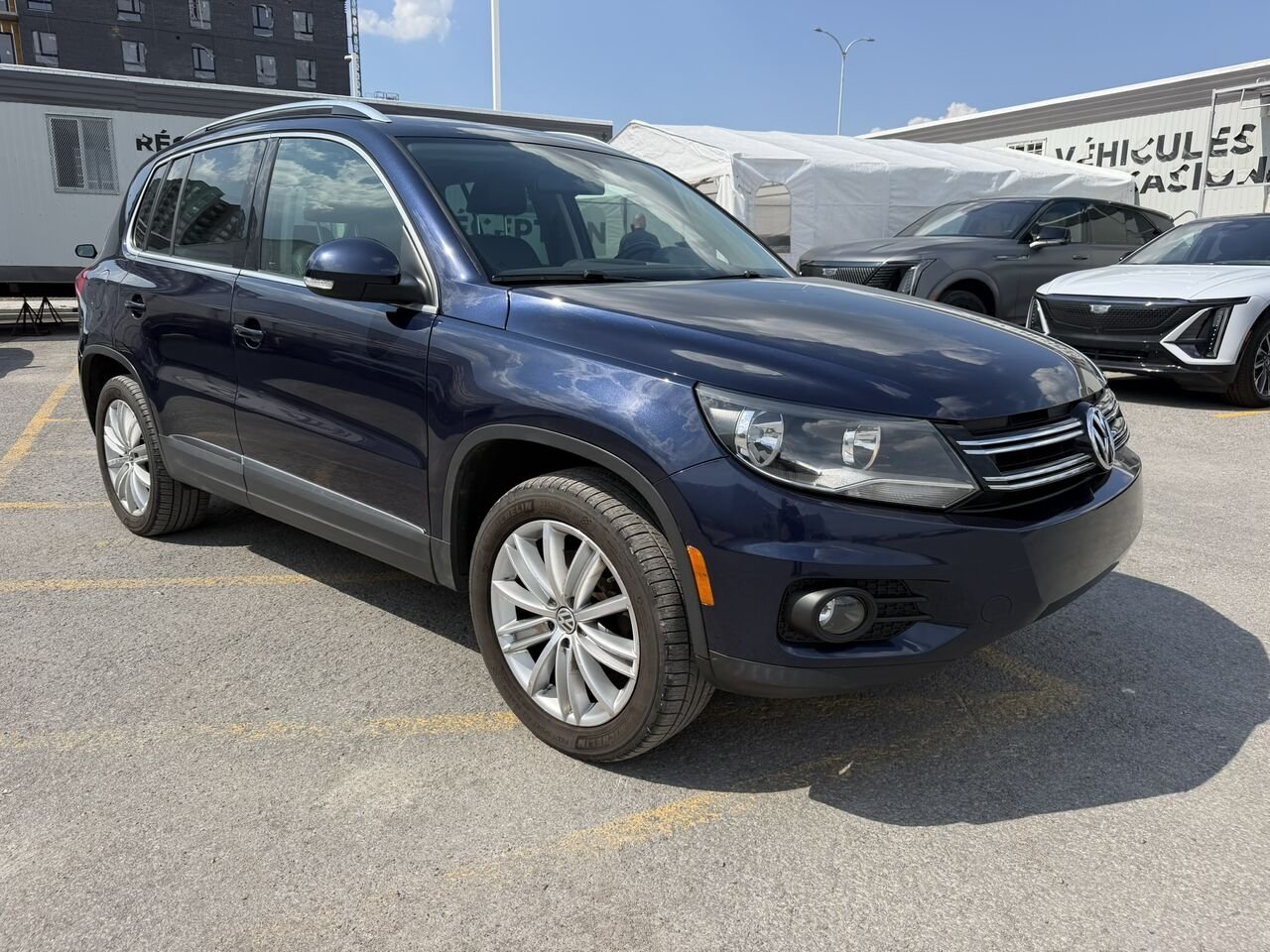 Volkswagen Tiguan Comfortline 4MOTION 2017 Bleu Laval - photo #8