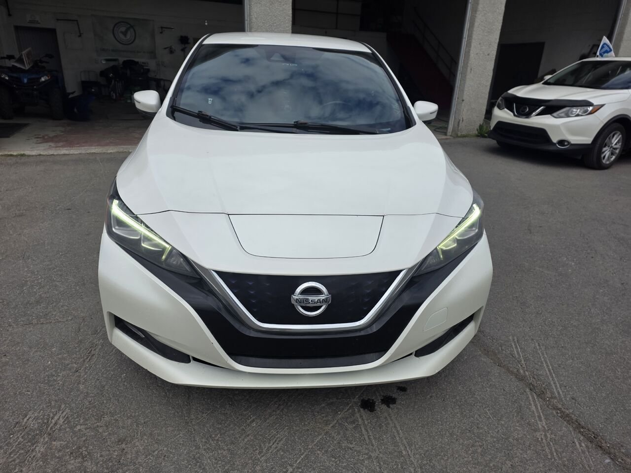 Nissan LEAF 2018 Blanc Longueuil, - photo #9