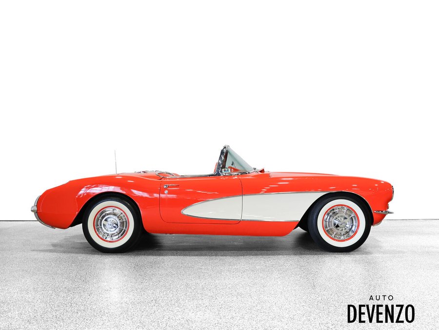 Chevrolet Corvette 1957 1957 Rouge