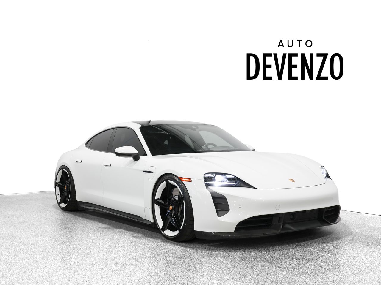 White 2023 Porsche Taycan Sedan All-Wheel Drive Automatic
