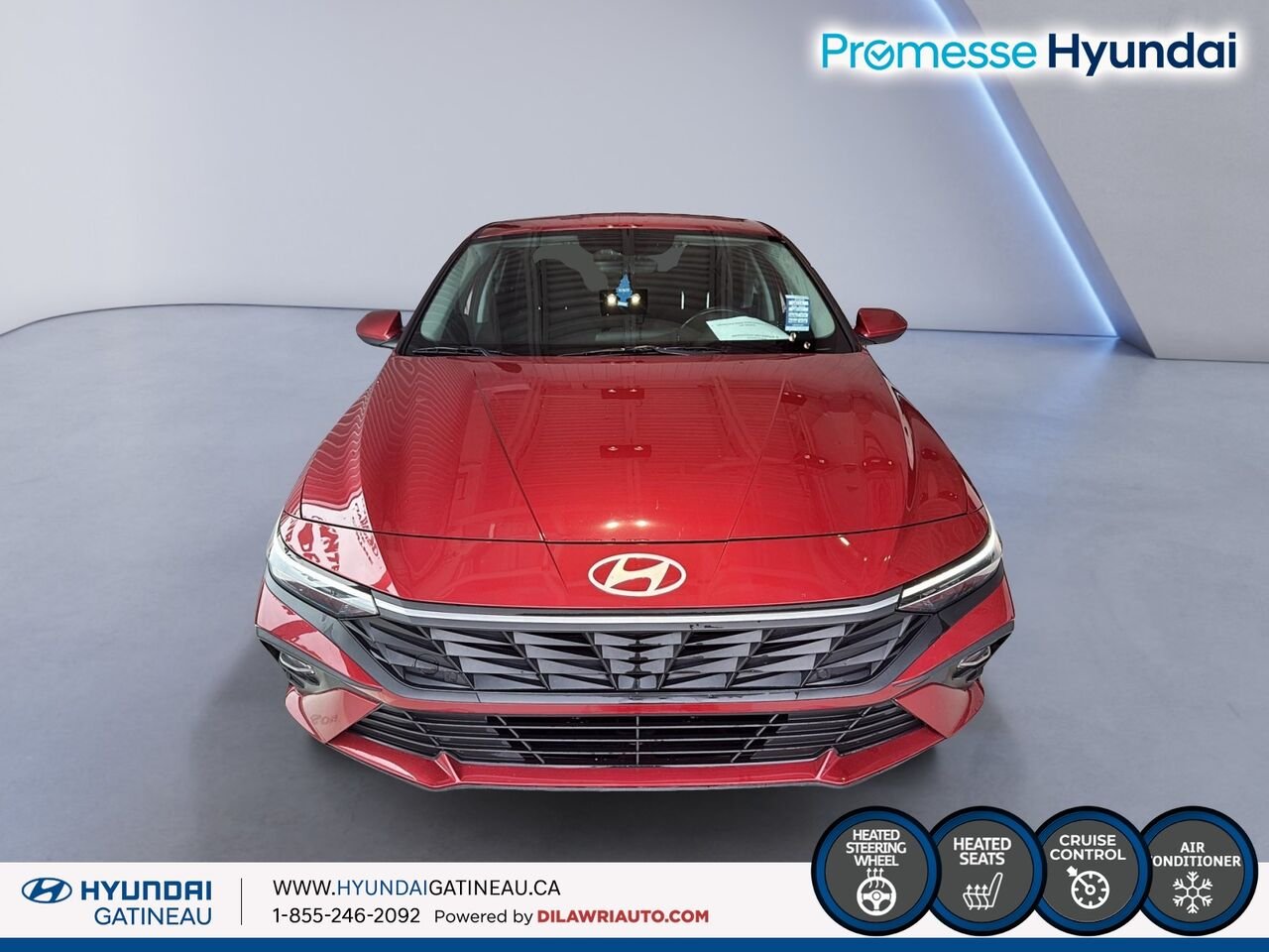 Hyundai Elantra Preferred IVT*** sieges chauffants, volant chauffants , certifier*** 2024 Rouge Ottawa & Gatineau - photo #1