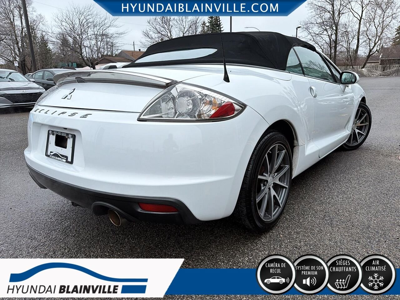 Mitsubishi Eclipse 2011 Blanc Blainville - photo #3