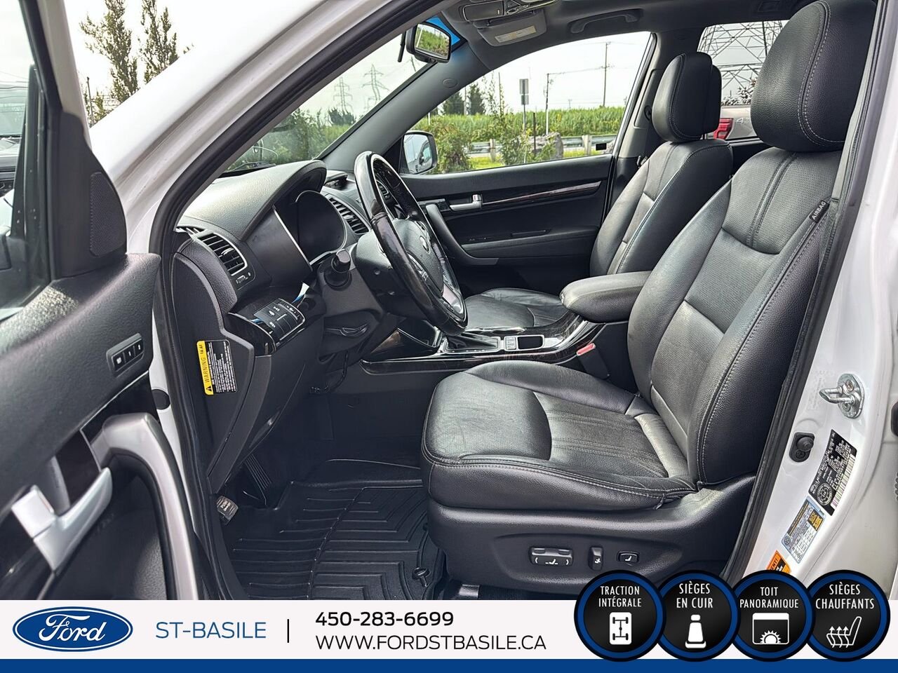 KIA SORENTO 2014 Blanc Saint-Basile-le-Grand - photo #16