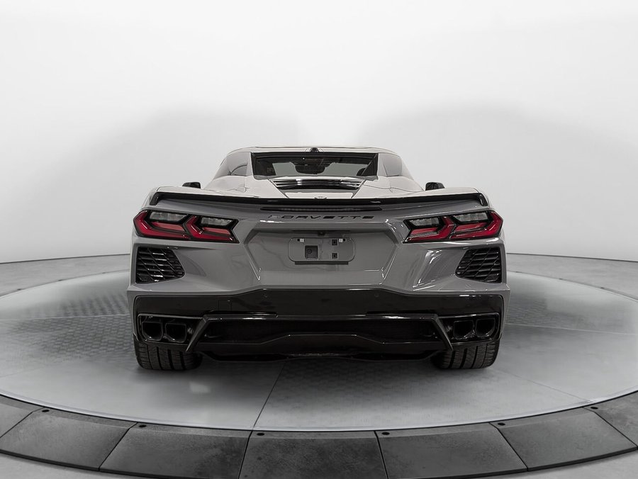 CHEVROLET CORVETTE STINGRAY CABRIOLET Exhaust Performance Suspension Active Bas Km 2024 GRIS LOUP DE MER- TRIPLE COUCHE
