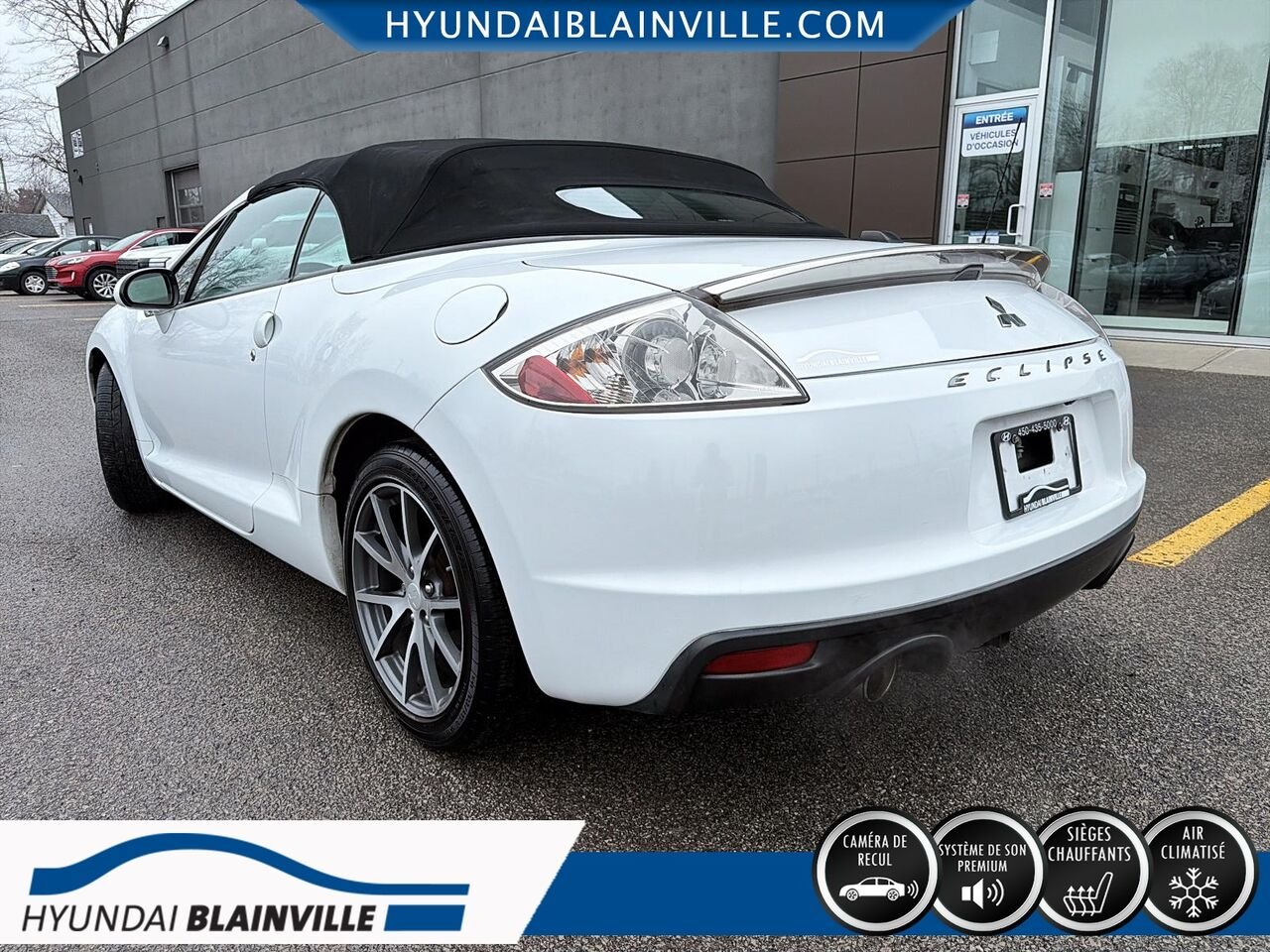 Mitsubishi Eclipse 2011 Blanc Blainville - photo #5