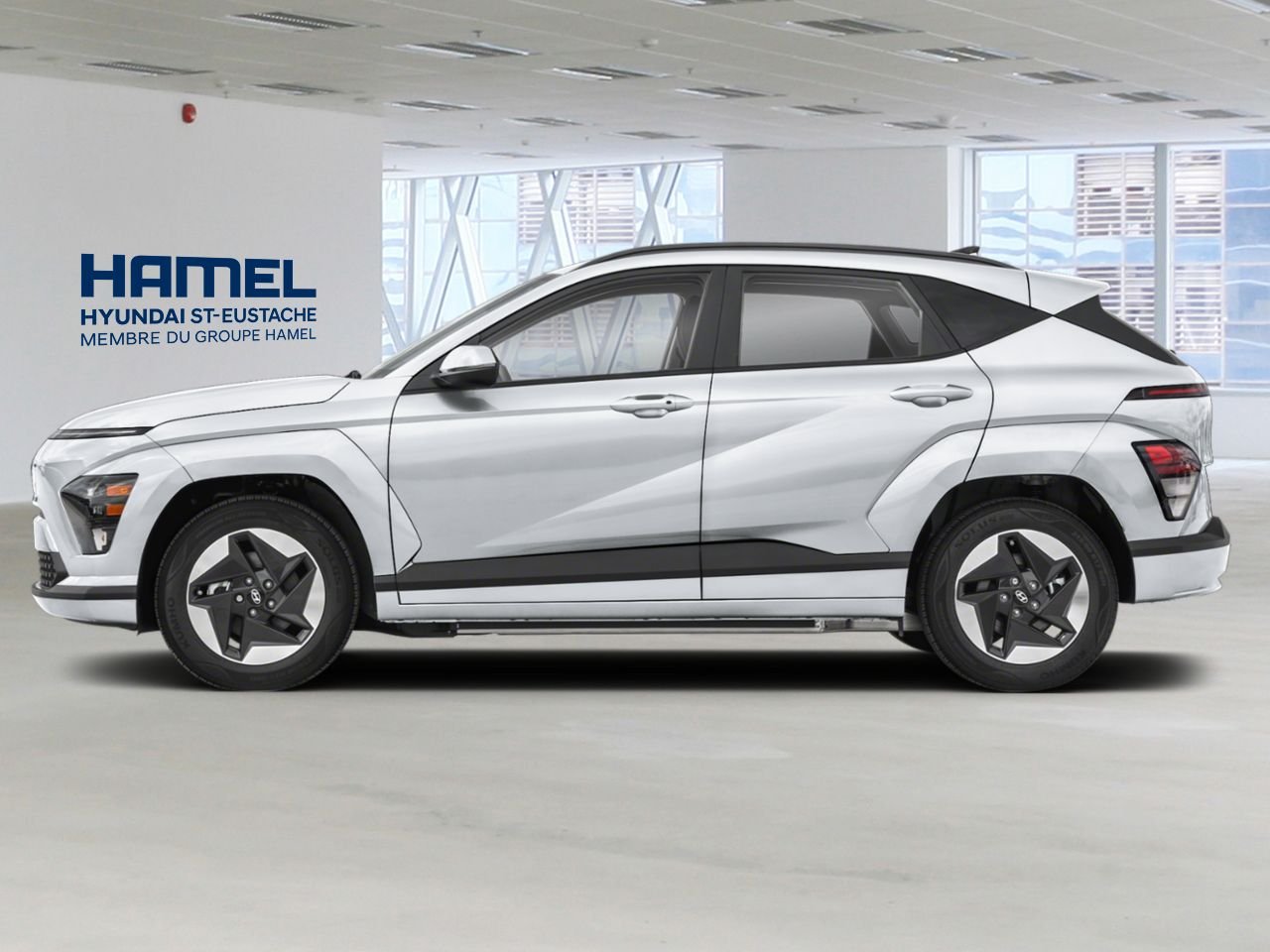 Hyundai Kona électrique 2026 Blanc Atlas Saint-Eustache - photo #2