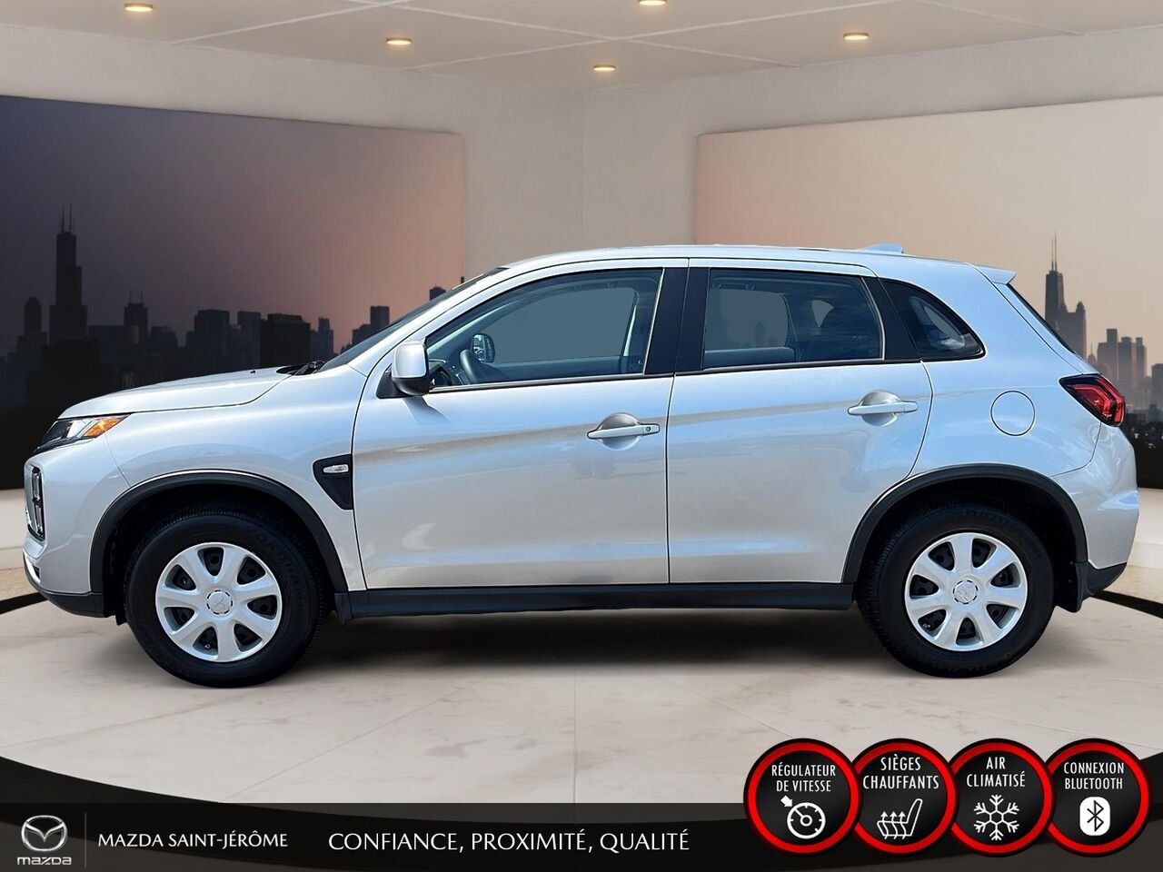 2026 Mitsubishi RVR ES AWC | 4X4 | SEULEMENT 2 387 KM | 2026 Silver Saint-Jérôme - photo #9
