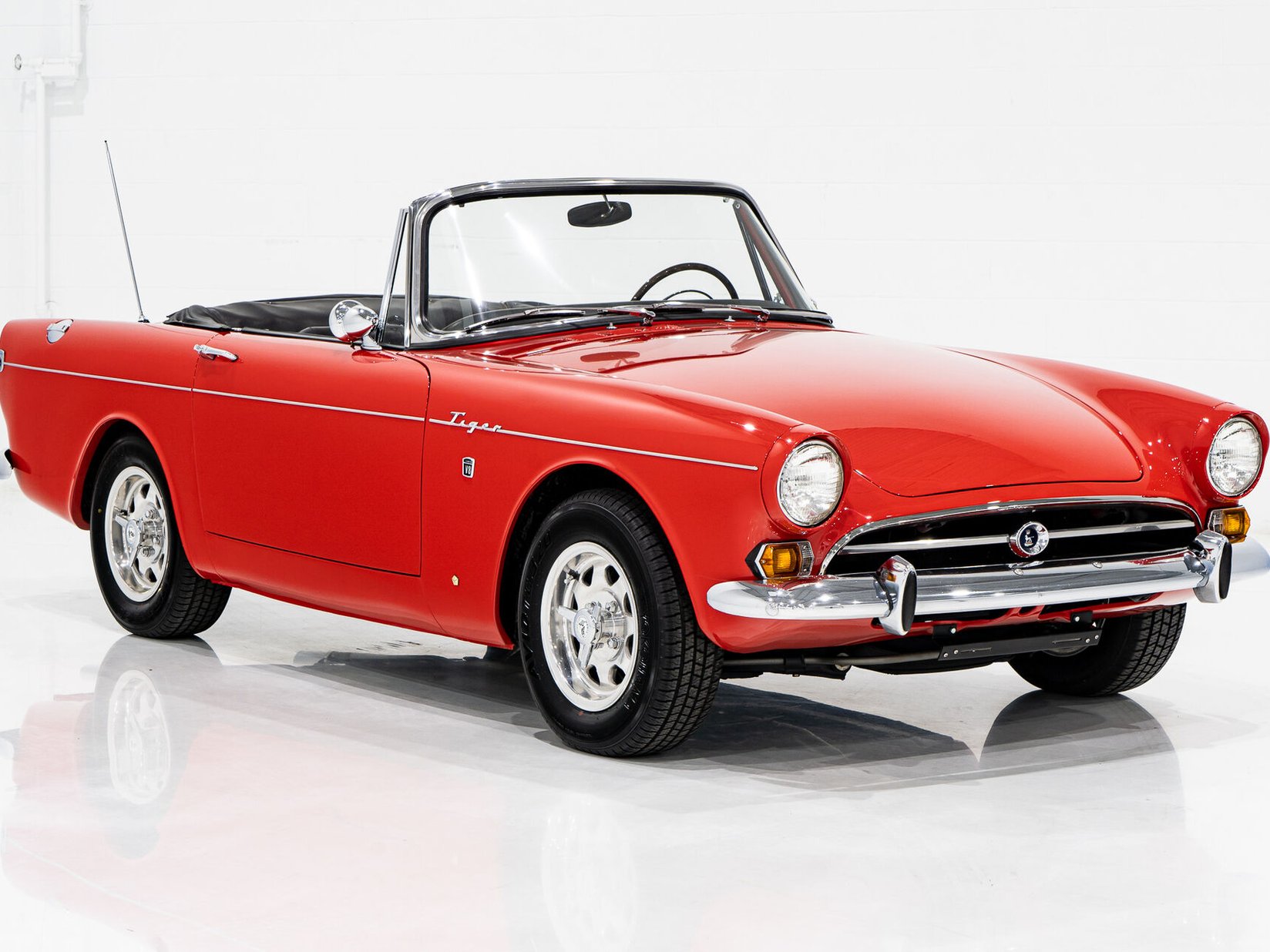 1967 Sunbeam Tiger Unrestored with single repaint **PRIX EN USD** Red Montreal - photo #29