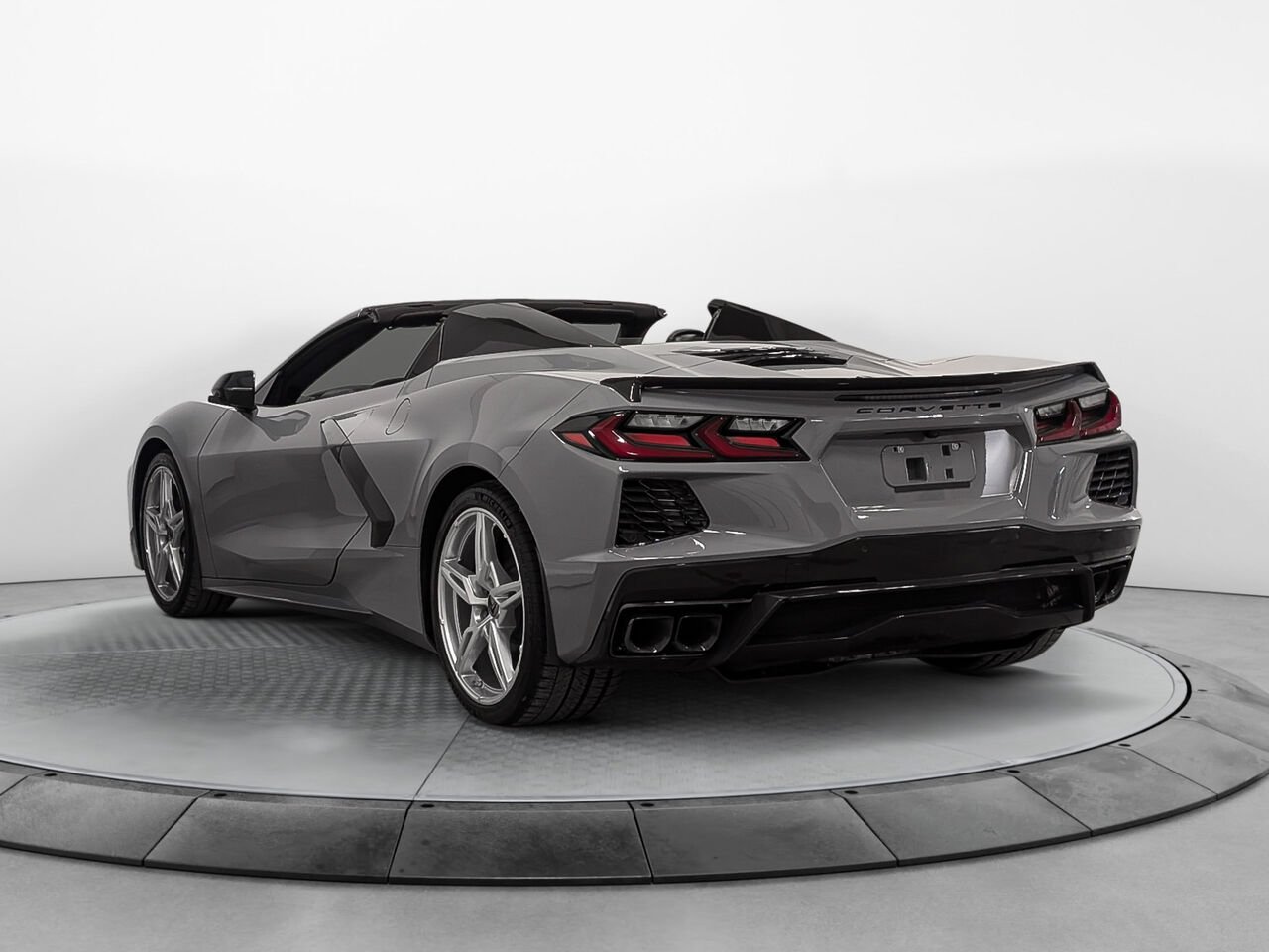 CHEVROLET CORVETTE STINGRAY CABRIOLET Exhaust Performance Suspension Active Bas Km 2024 GRIS LOUP DE MER- TRIPLE COUCHE Sherbrooke - photo #10