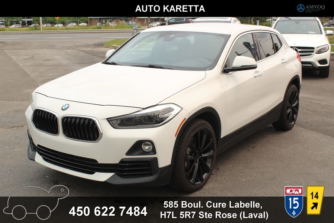 2018 BMW X2 VIN: WBXYJ5C35JEF73862 White Sainte-Rose - photo #0