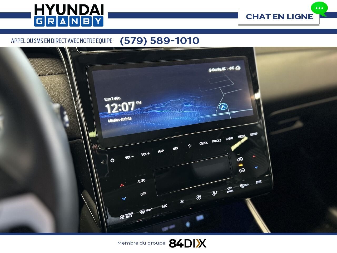 Hyundai Tucson hybride rechargeable 2024 Bleu Granby - photo #18