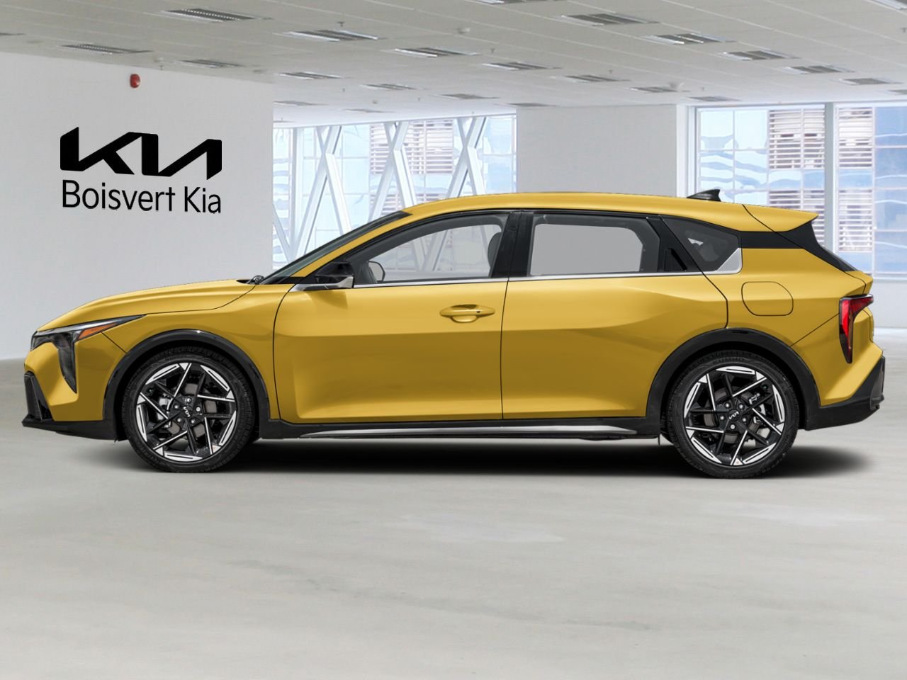 Kia K4 à hayon 2026 Jaune étincelant Blainville - photo #2