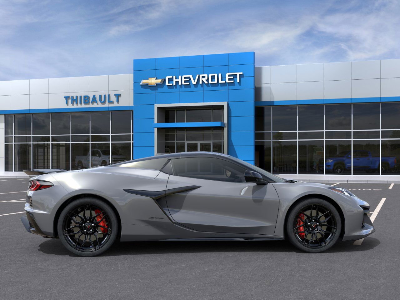 Chevrolet Corvette 3LZ 2025 Gris loup de mer triple couche Saint-Eustache - photo #4