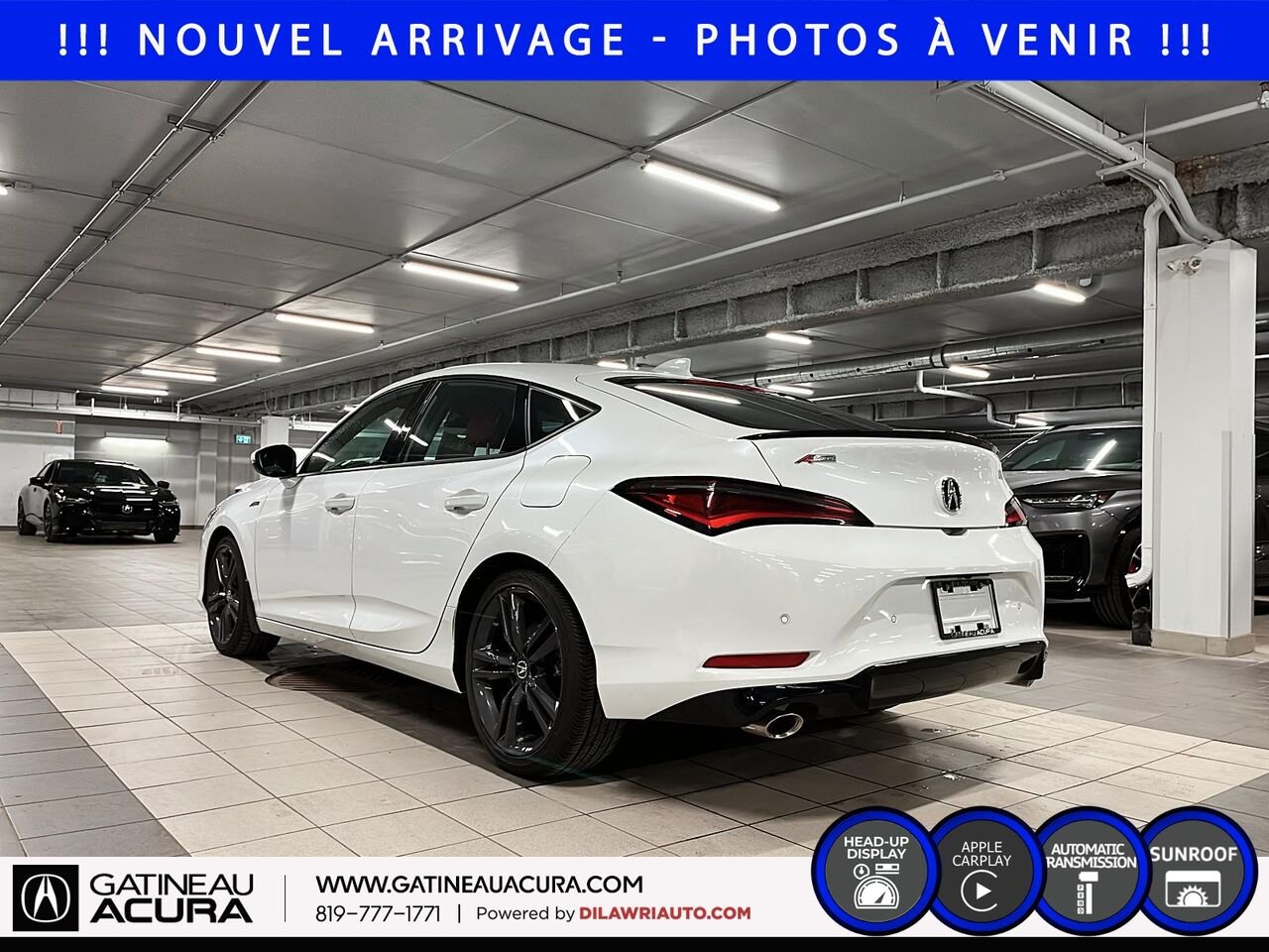 Acura Integra Elite A-Spec 2024 Blanc Ottawa & Gatineau - photo #7