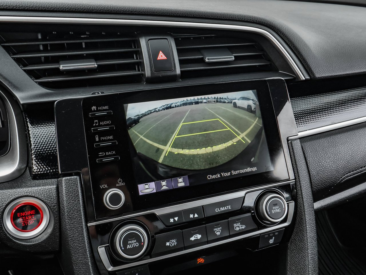 2021 Honda Civic Sedan Sport CVT Black Sherwood Park - photo #27