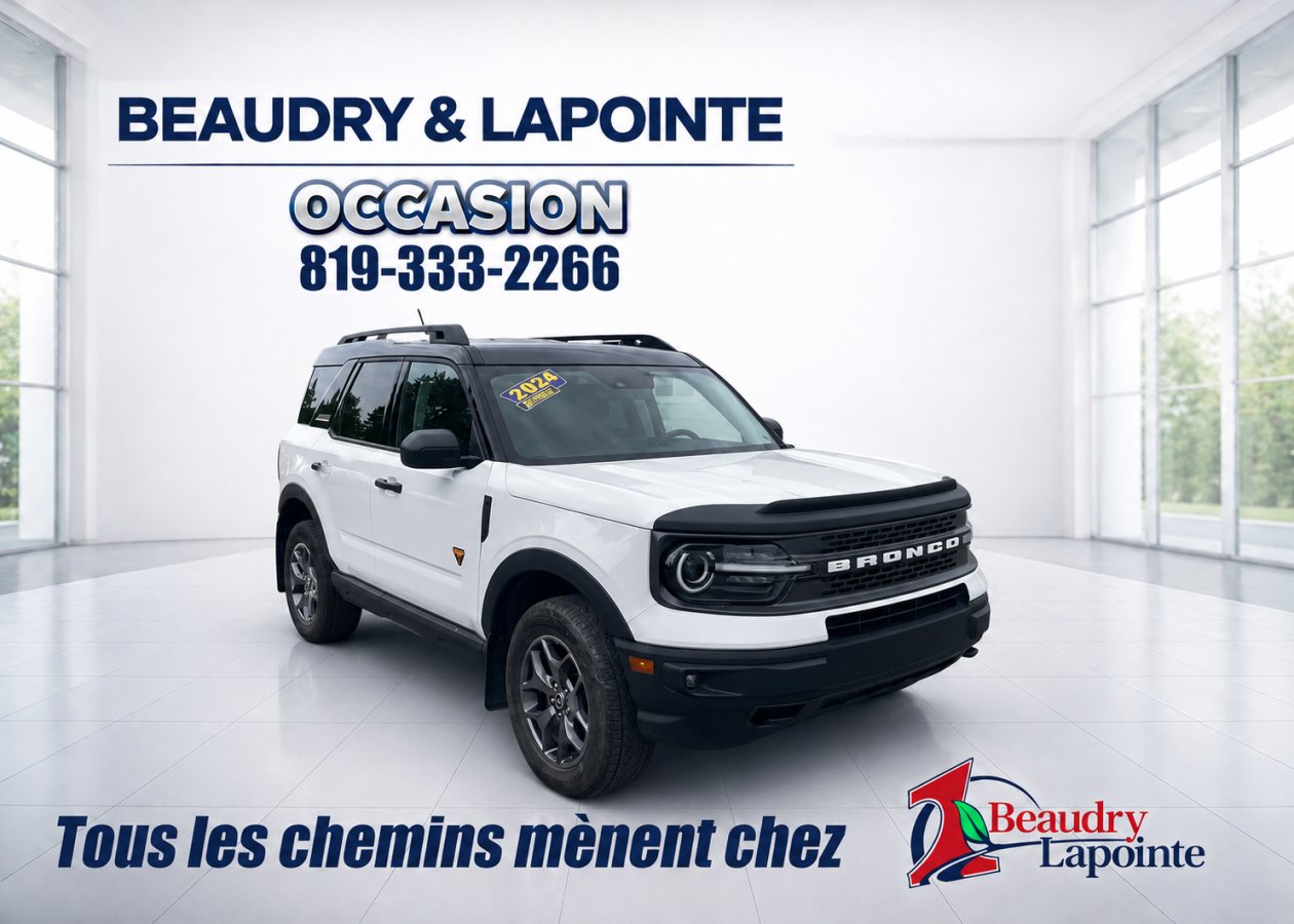 Ford Bronco Sport 2024 Blanc La Sarre - photo #0