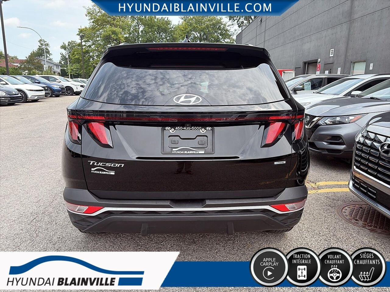2022 Hyundai Tucson Black Blainville - photo #4