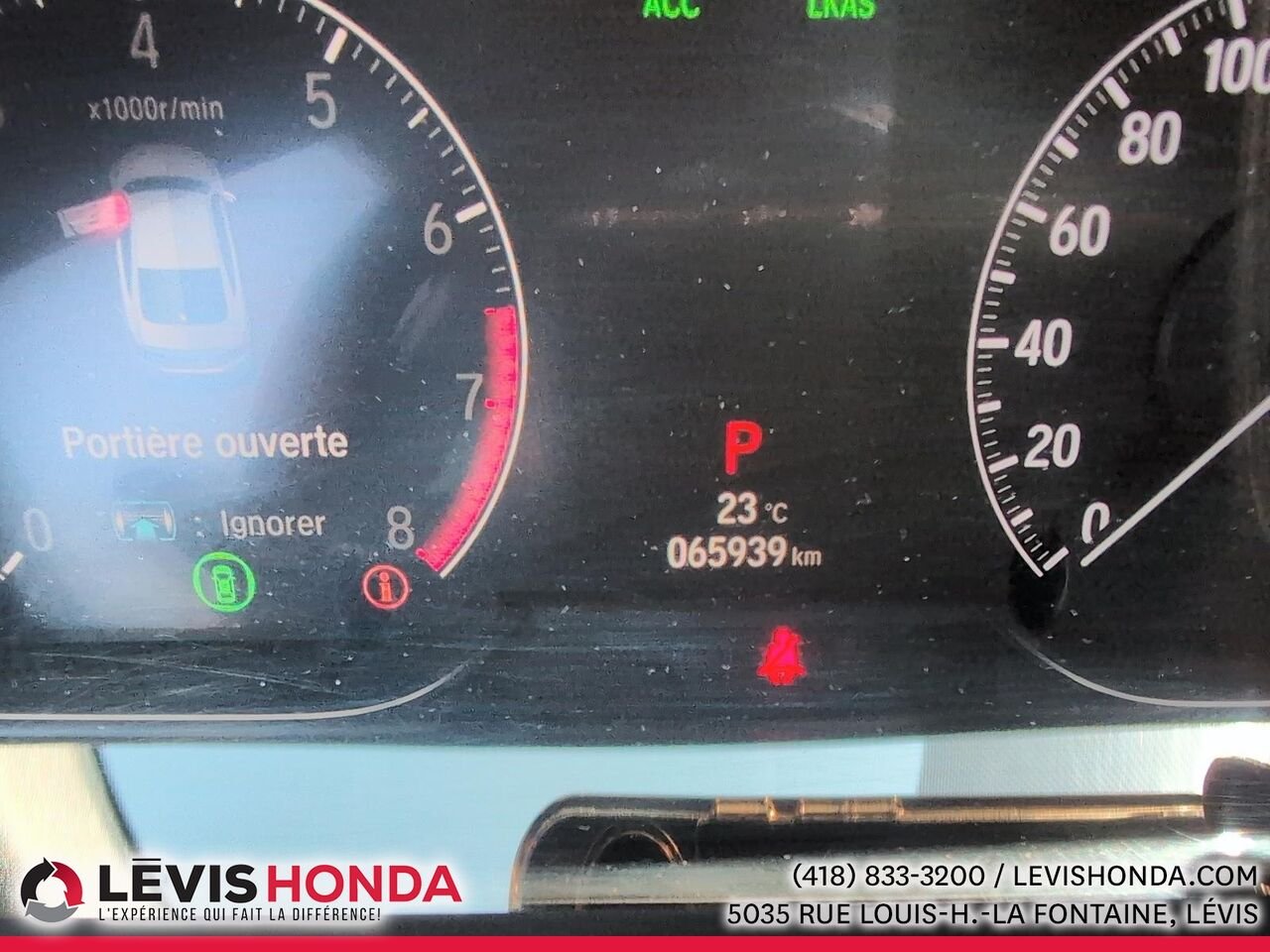 Honda Accord Sport Sport CVT 2018 Blanc Lévis - photo #25