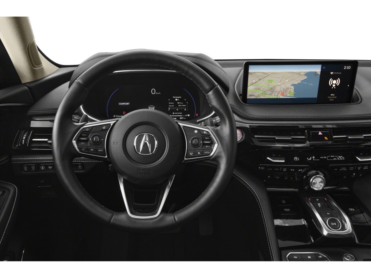 Acura MDX Platinum Elite 2023 LIQUID CARBON METALLIC(NH-885)-EBONY Saint-Eustache - photo #11