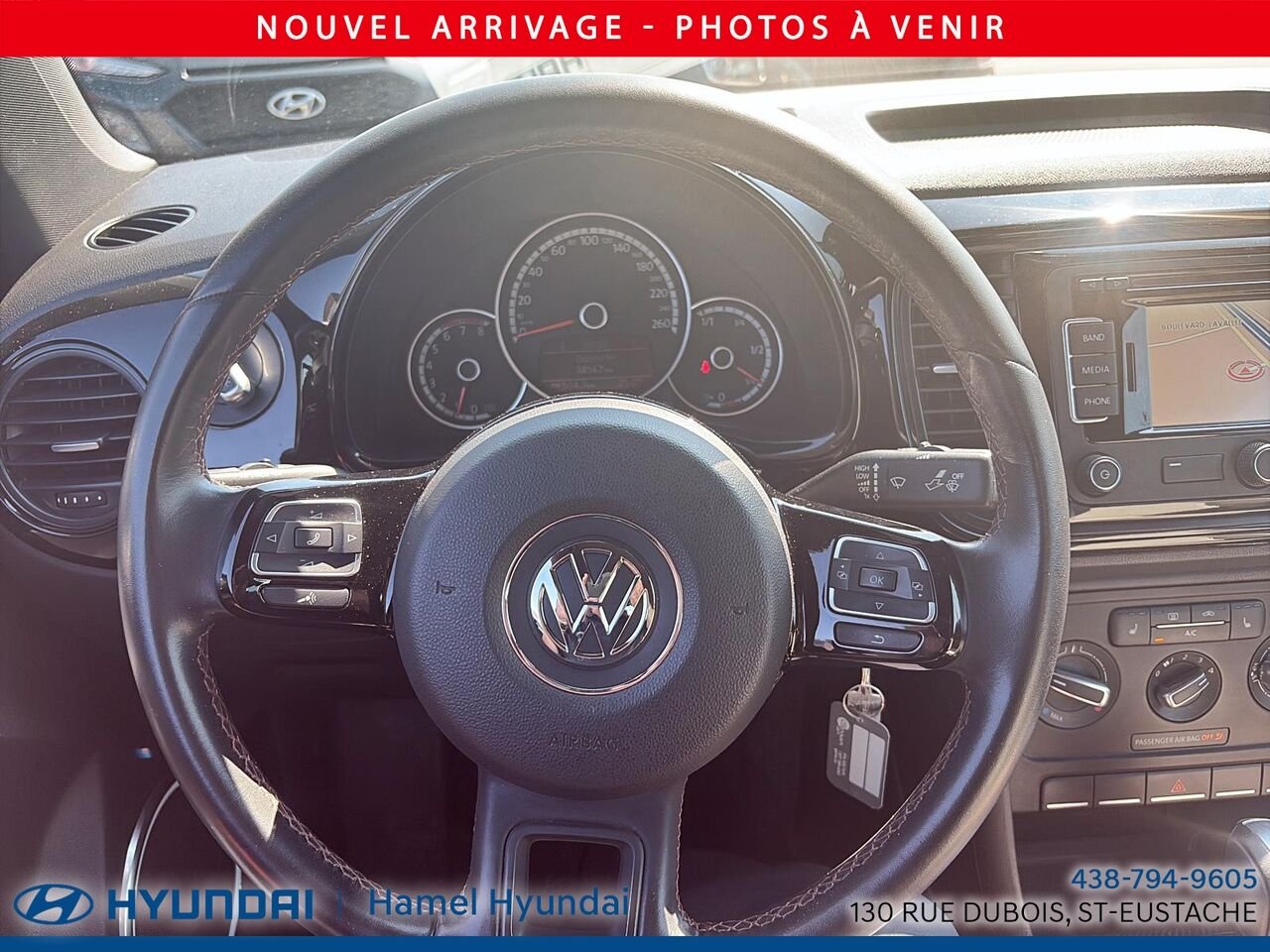 Volkswagen BEETLE CLASSIC 2015 Noir Saint-Eustache - photo #12