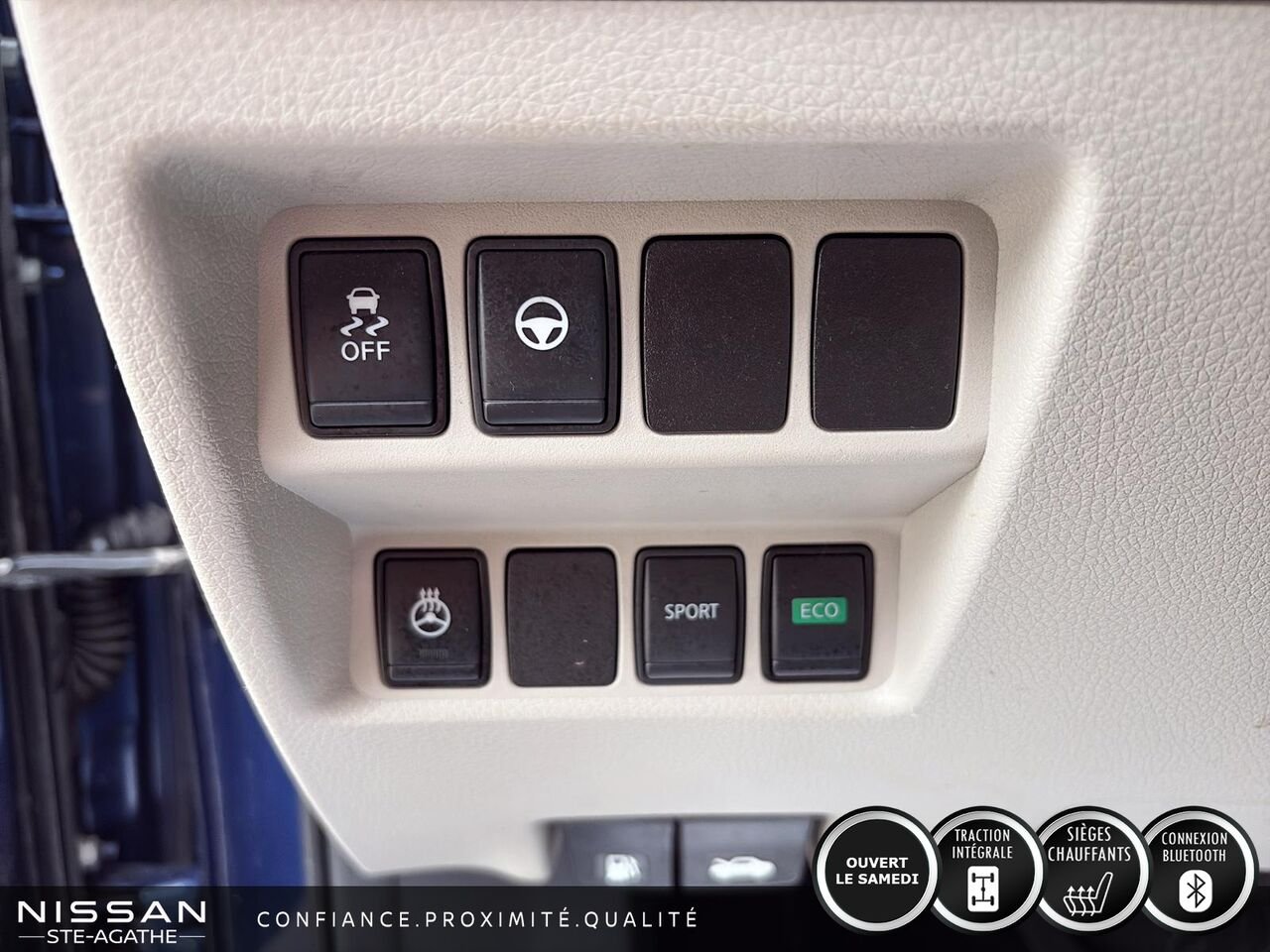 2021 Nissan Qashqai SV TA CVT Blue Saint-Jérôme - photo #14