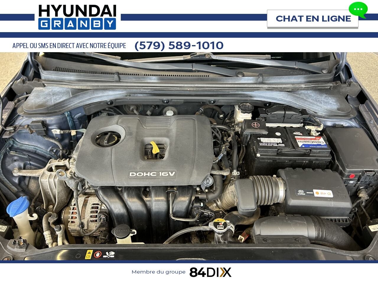 Hyundai Elantra 2018 Bleu Granby - photo #24