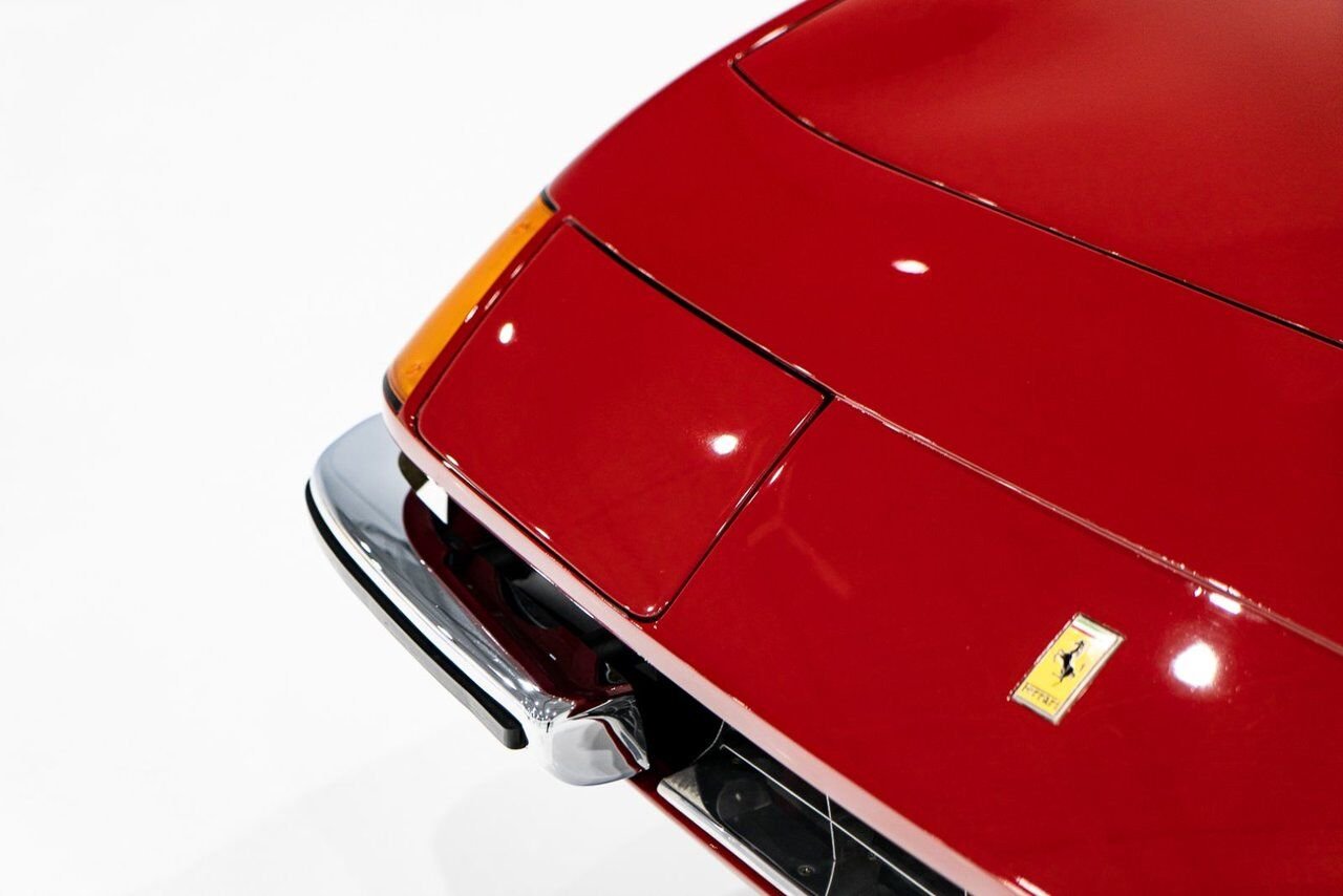 1973 Ferrari 365 GTB4 Daytona 18,301 miles With Orig Books/Tools/ Carbs / Filter Box Red Montreal - photo #50