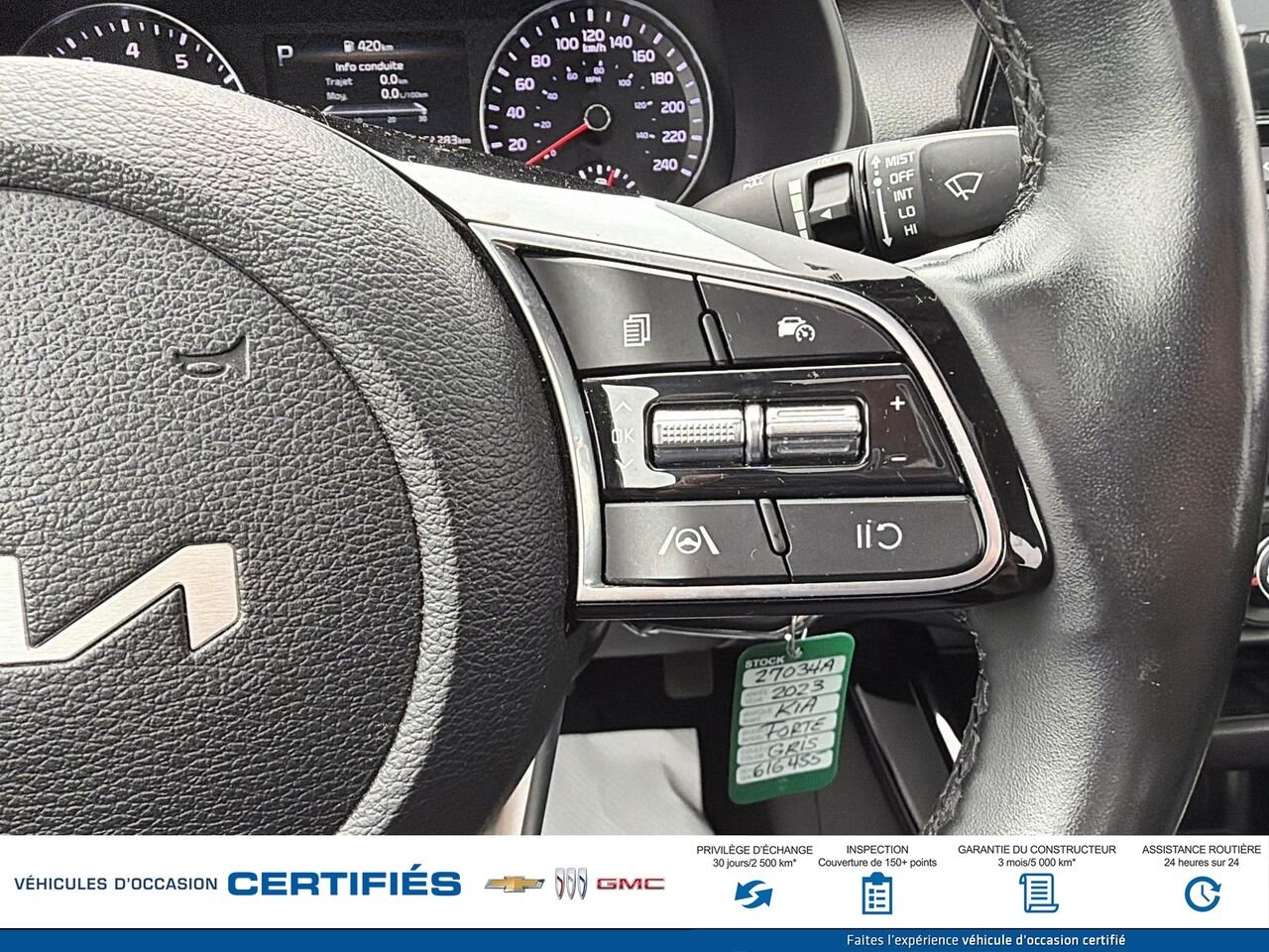 KIA FORTE EX IVT 2023 Gris Montmagny - photo #12