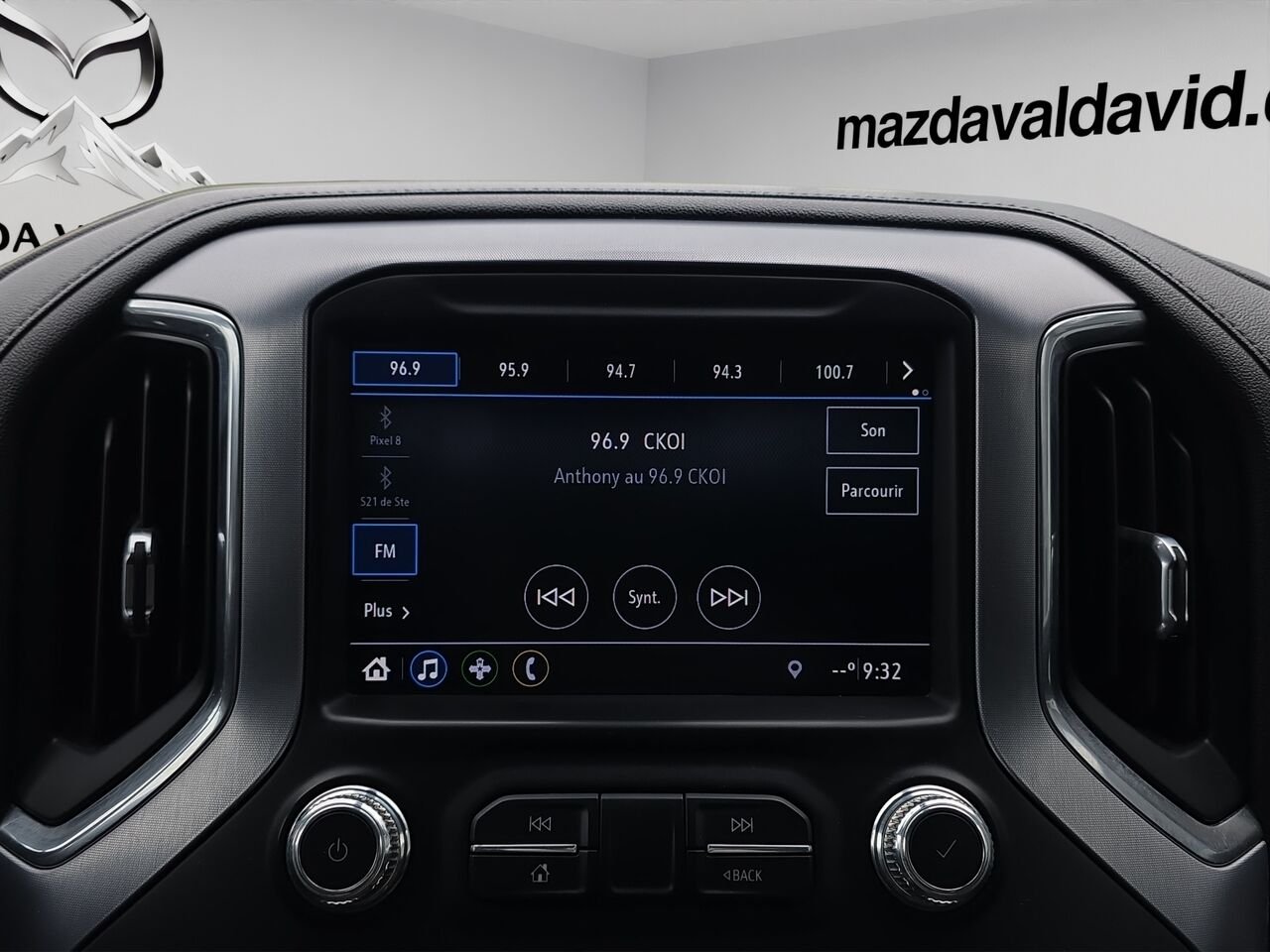 2019 GMC Sierra 1500 SLE cabine double 4RM 147 po, Sièges électriques, Volant chauffant Black Val-David - photo #10