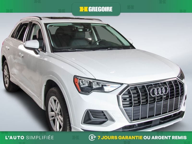 Audi Q3 2022 Blanc Laval - photo #0