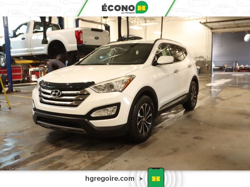 2016 Hyundai Santa Fe White Blainville - photo #2