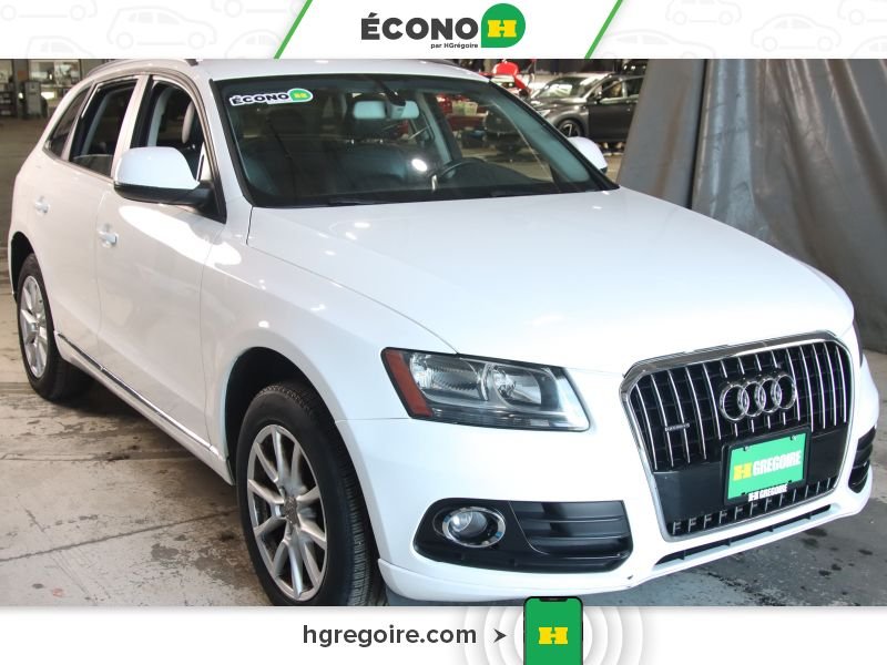 2014 Audi Q5 White Laval - photo #0